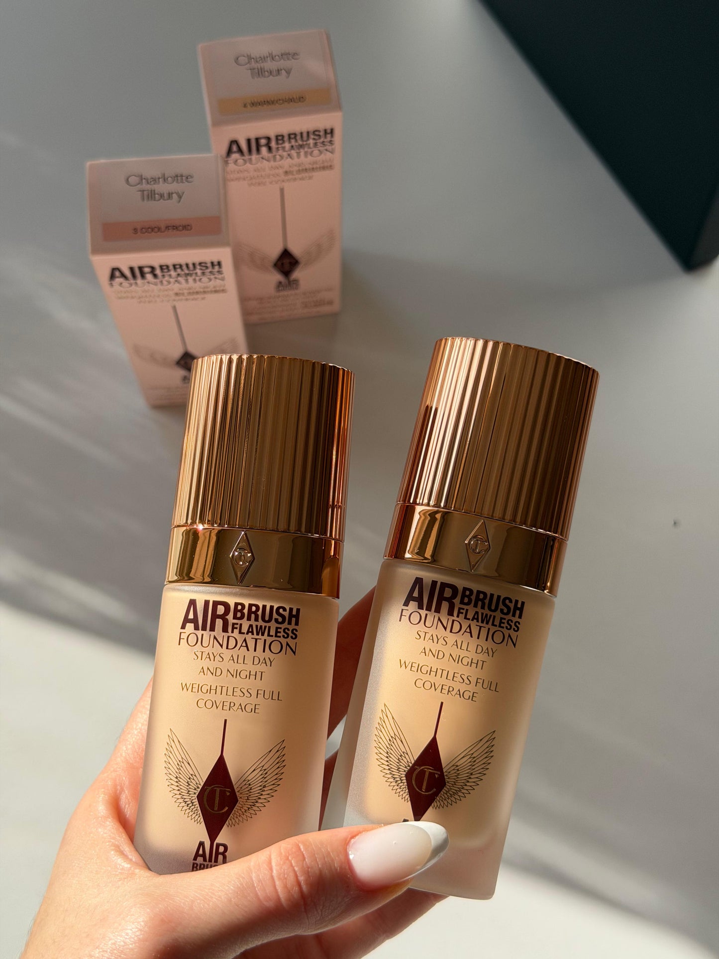 CHARLOTTE TILBURY Airbrush Flawless Foundation (4) - Stays All Day And Night, Full Coverage