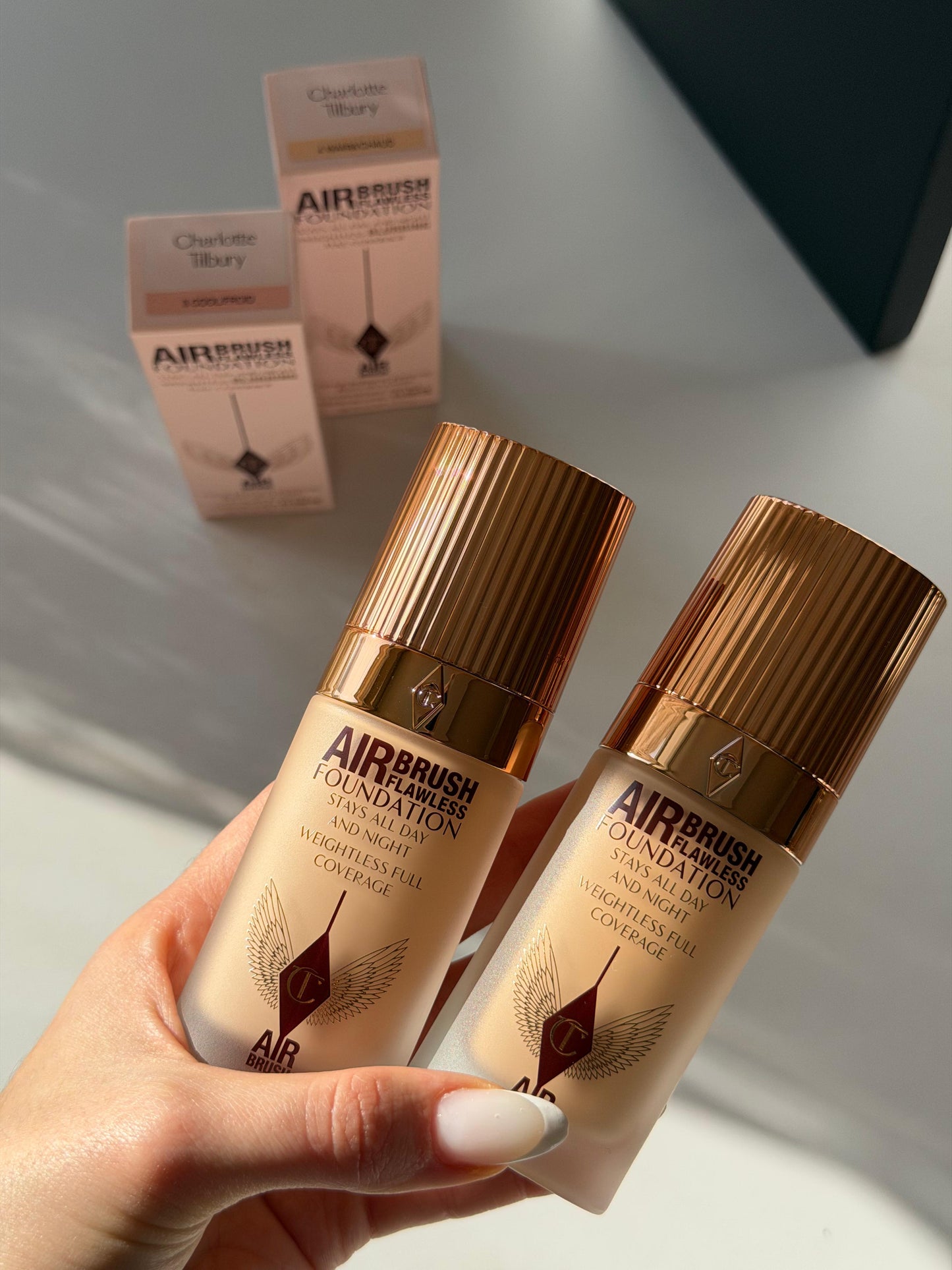 CHARLOTTE TILBURY Airbrush Flawless Foundation (4) - Stays All Day And Night, Full Coverage