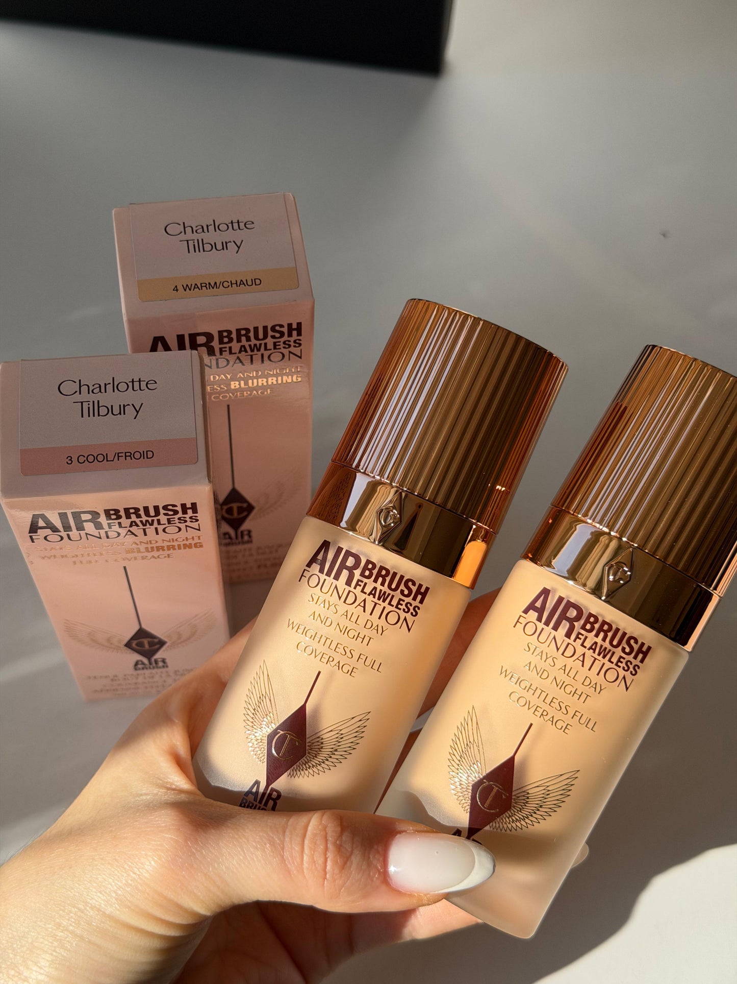 CHARLOTTE TILBURY Airbrush Flawless Foundation (3) - Stays All Day And Night, Full Coverage