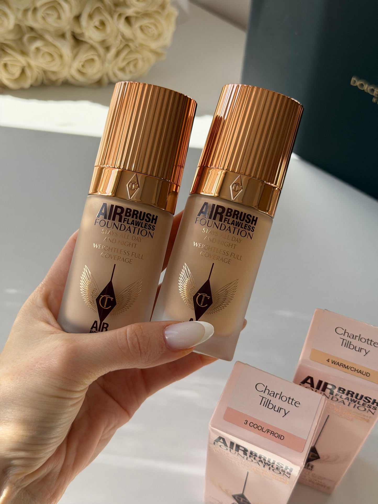 CHARLOTTE TILBURY Airbrush Flawless Foundation (3) - Stays All Day And Night, Full Coverage