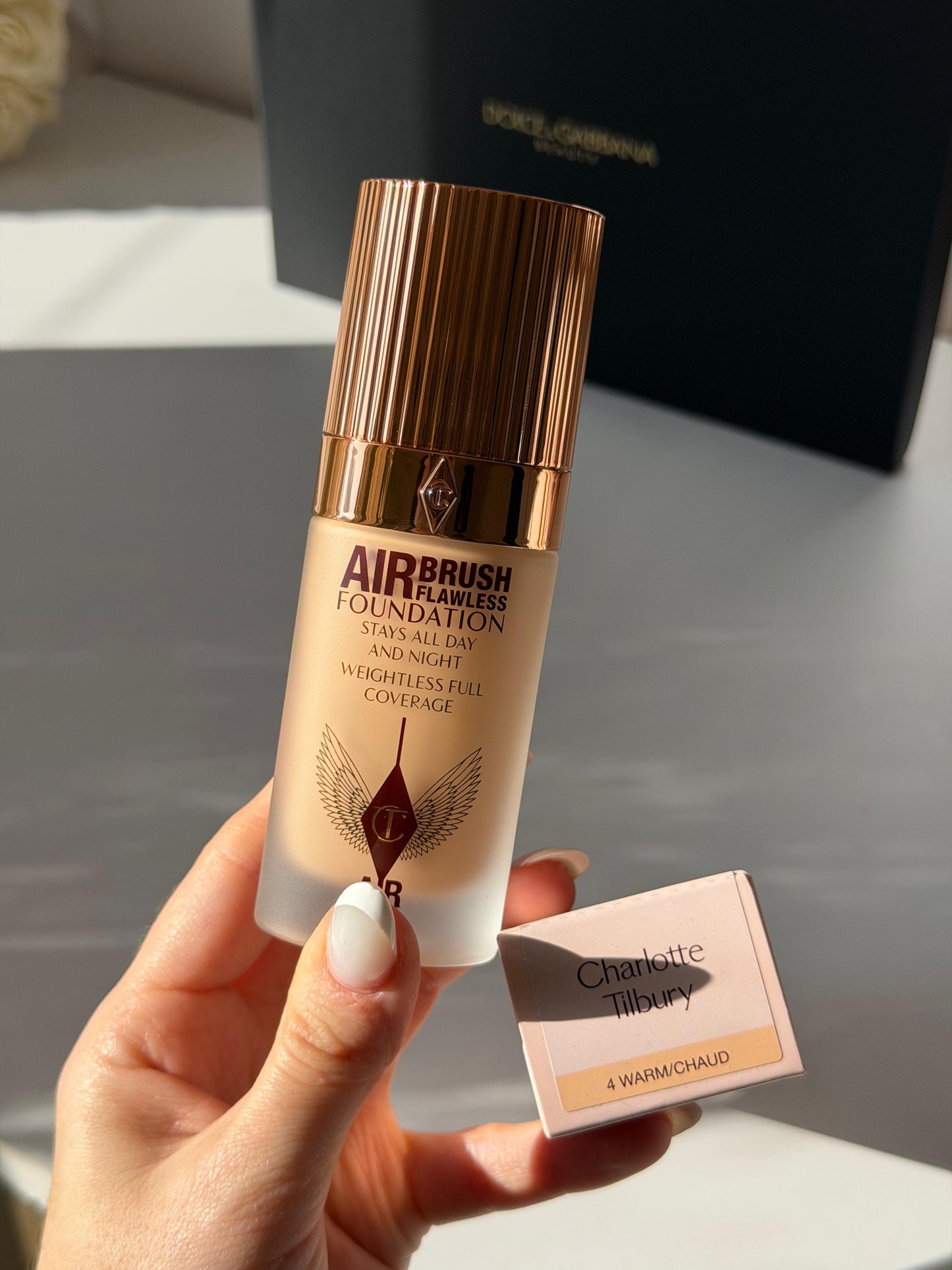 CHARLOTTE TILBURY Airbrush Flawless Foundation (4) - Stays All Day And Night, Full Coverage