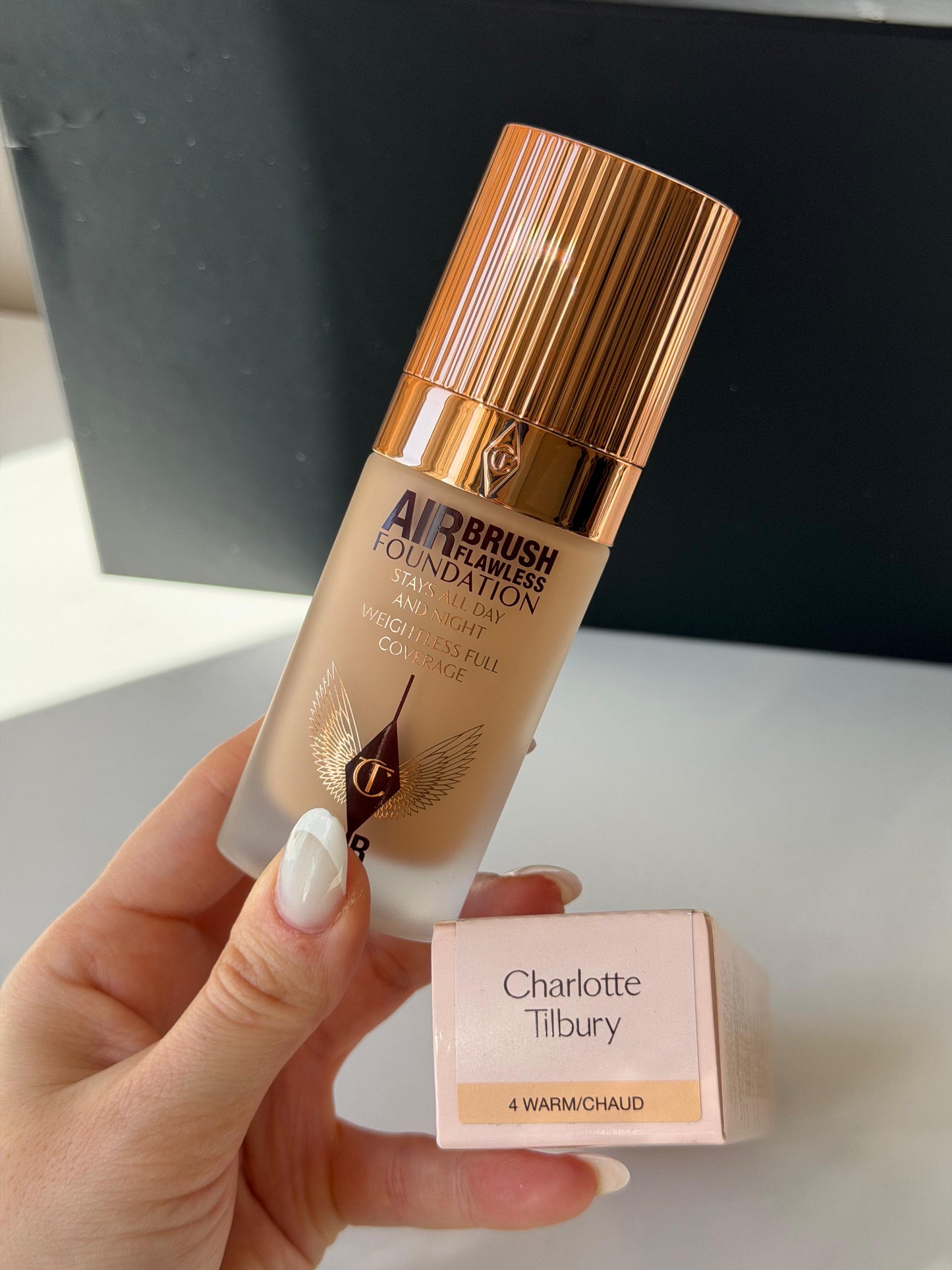 CHARLOTTE TILBURY Airbrush Flawless Foundation (4) - Stays All Day And Night, Full Coverage