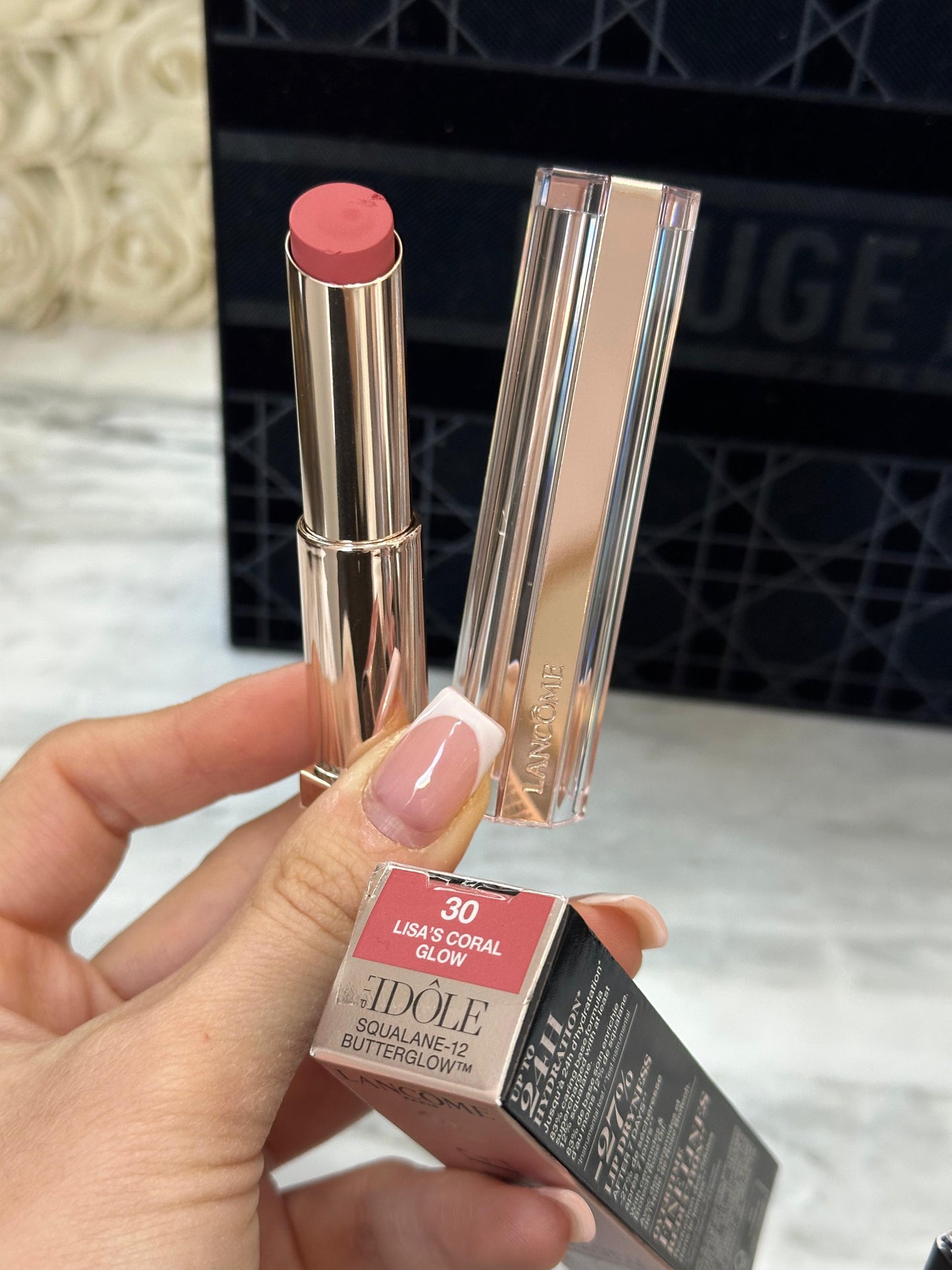 LANCÔME Lip Idôle Squalane-12 Butterglow™ Hydrating Lip Balm