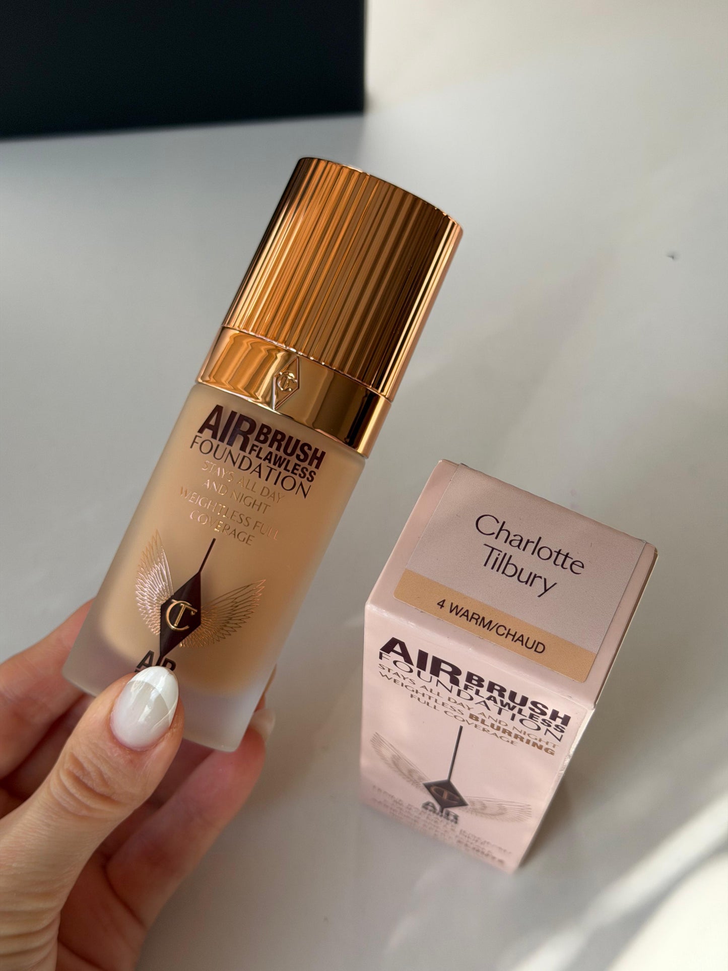 CHARLOTTE TILBURY Airbrush Flawless Foundation (4) - Stays All Day And Night, Full Coverage