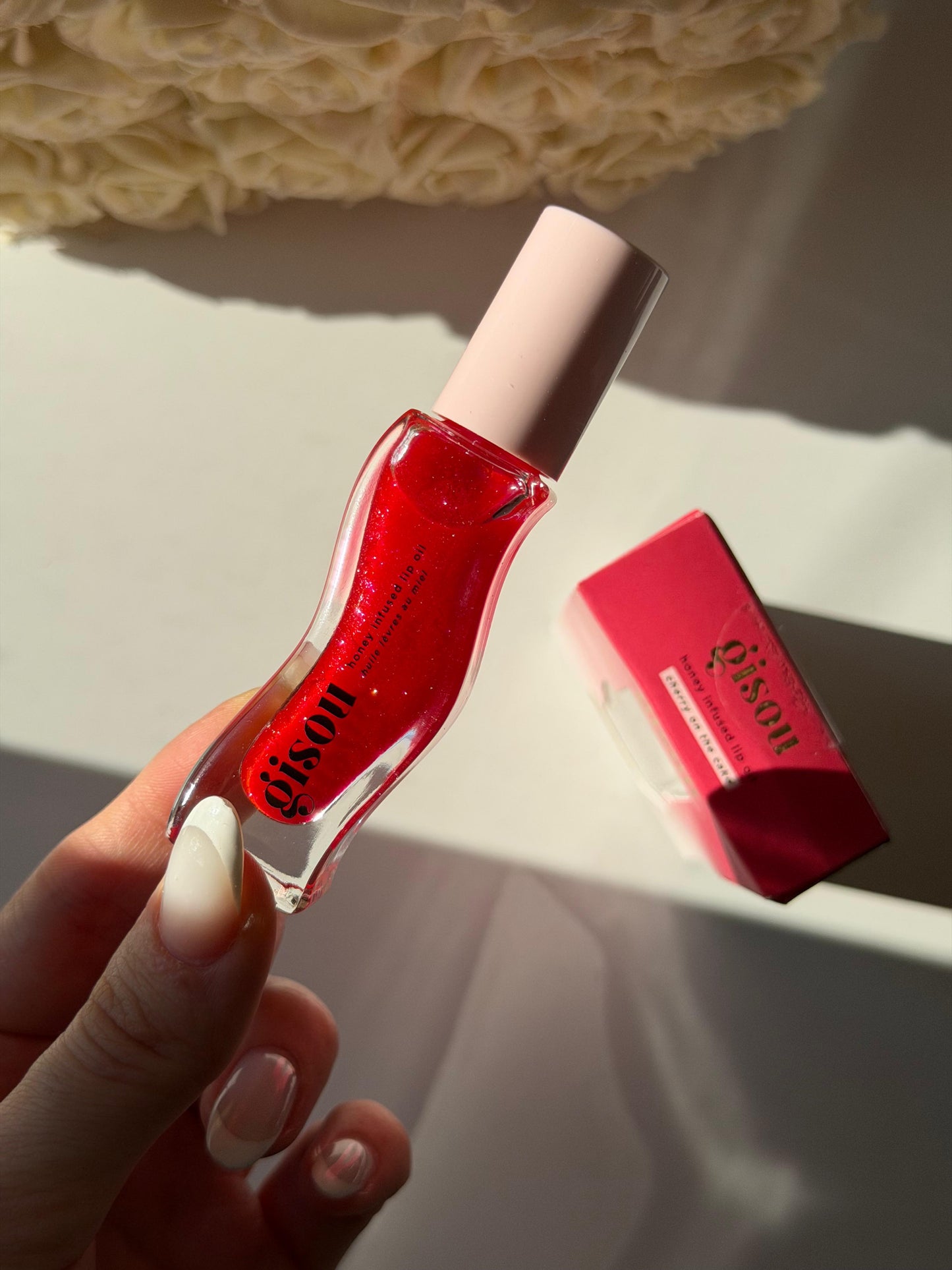 GISOU Honey Infused Hydrating Lip Oil - Cherry On The Cake