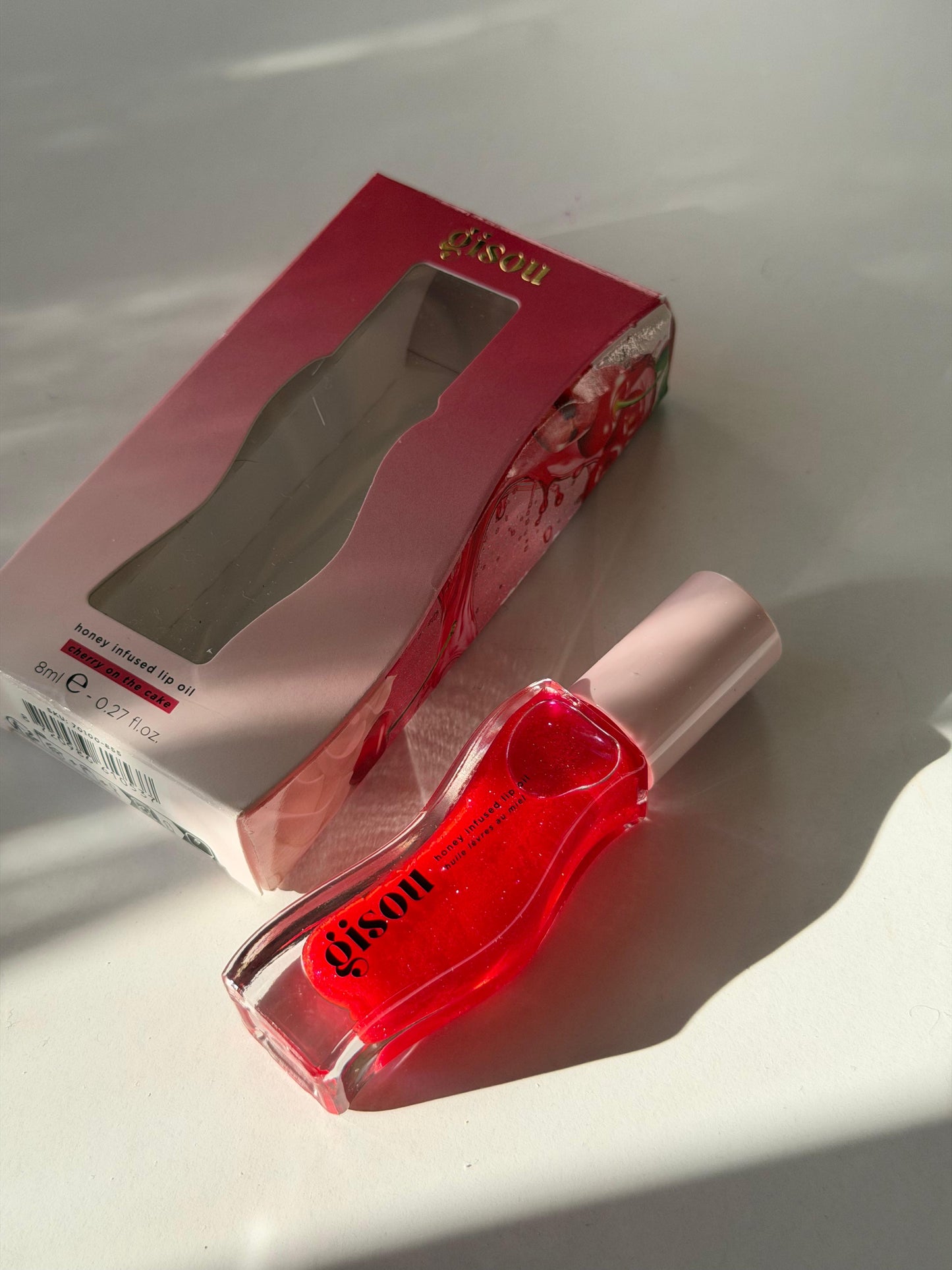 GISOU Honey Infused Hydrating Lip Oil - Cherry On The Cake