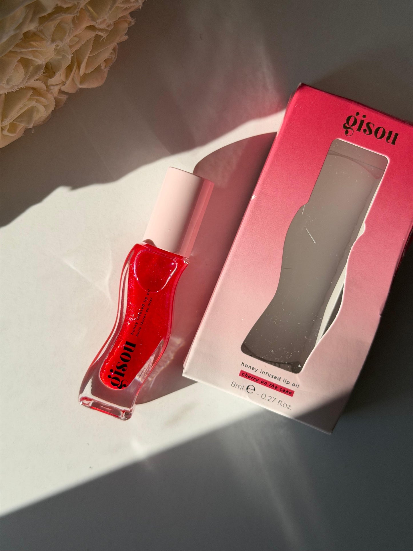 GISOU Honey Infused Hydrating Lip Oil - Cherry On The Cake