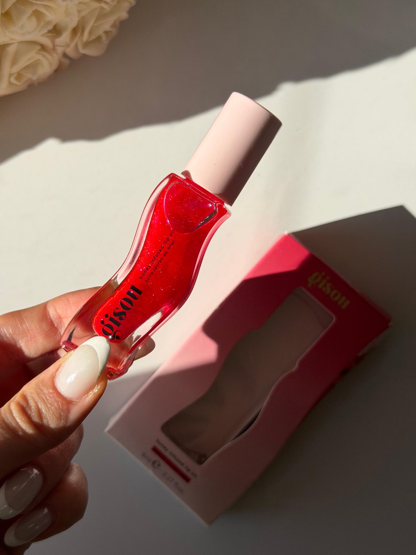 GISOU Honey Infused Hydrating Lip Oil - Cherry On The Cake