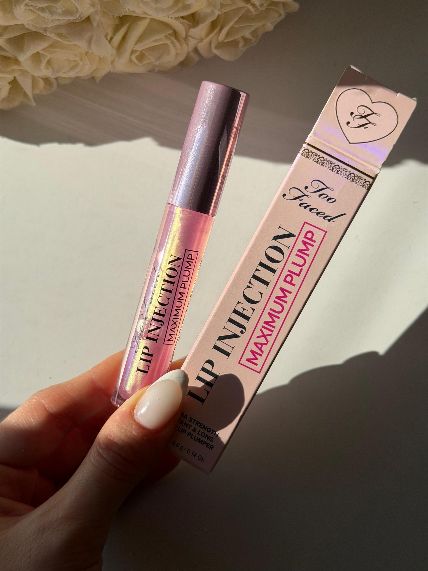 TOO FACED Lip Injection Maximum Plump Extra Strength Lip Plumper Gloss