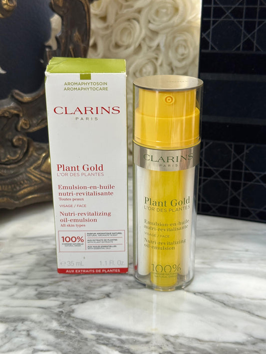 CLARINS Plant Gold Nutri-Revitalizing Oil-Emulsion for All Skin Types