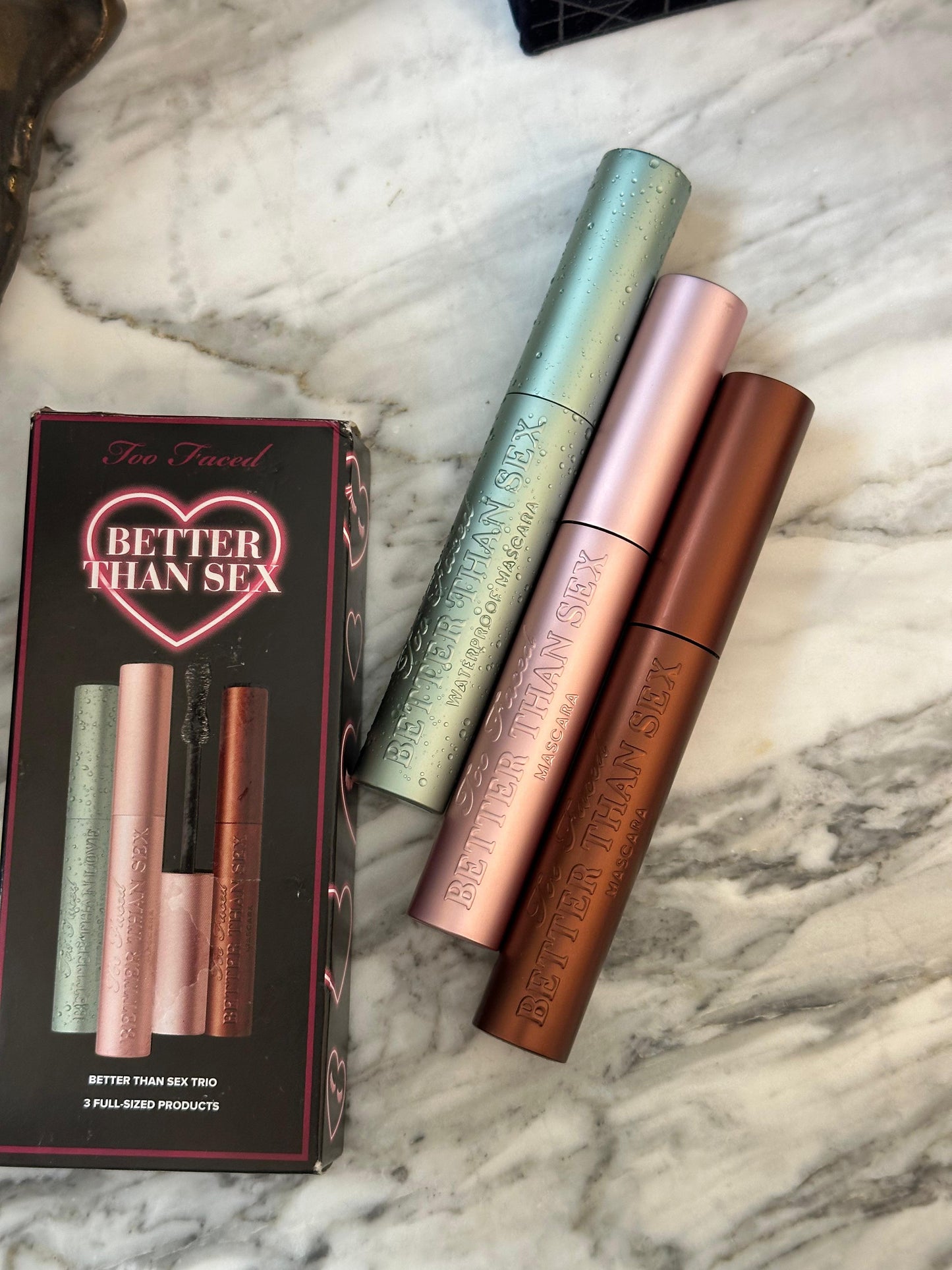 TOO FACED
Better Than Sex Mascara Trio Full Size Set
