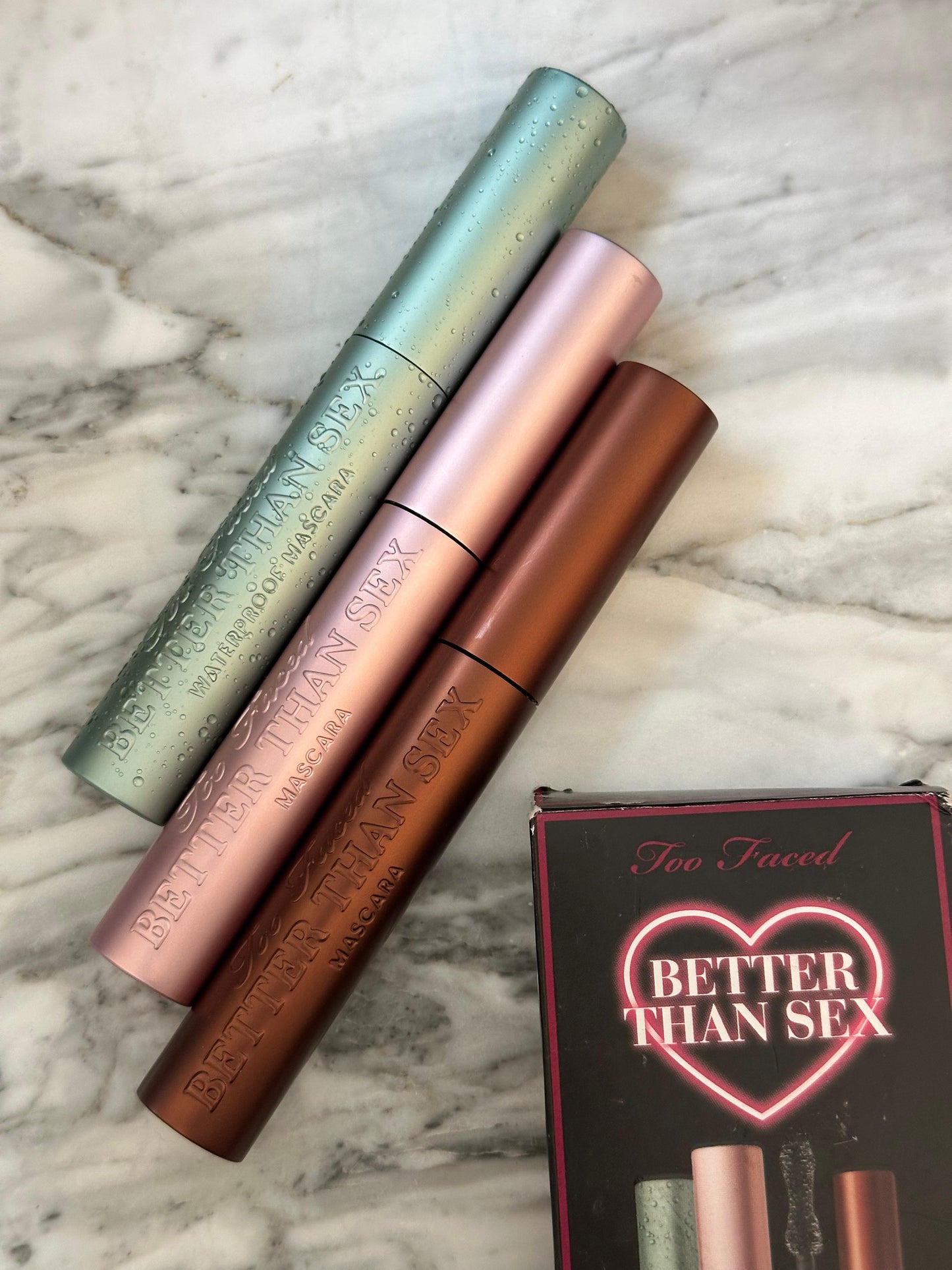 TOO FACED
Better Than Sex Mascara Trio Full Size Set