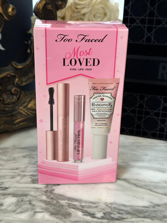 TOO FACED
Most Loved 3 Piece Set
