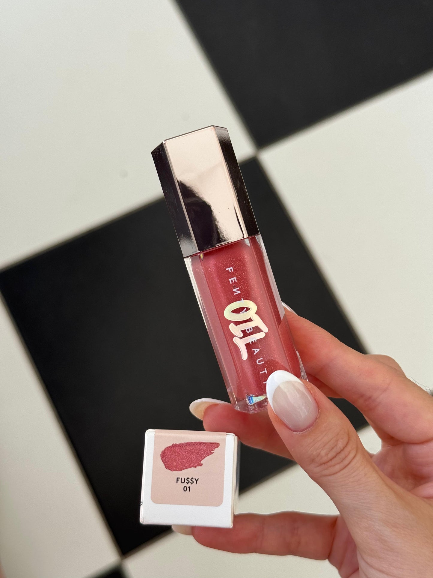 FENTY Gloss Bomb Oil Luminizing Lip Oil ‘N Gloss (01)