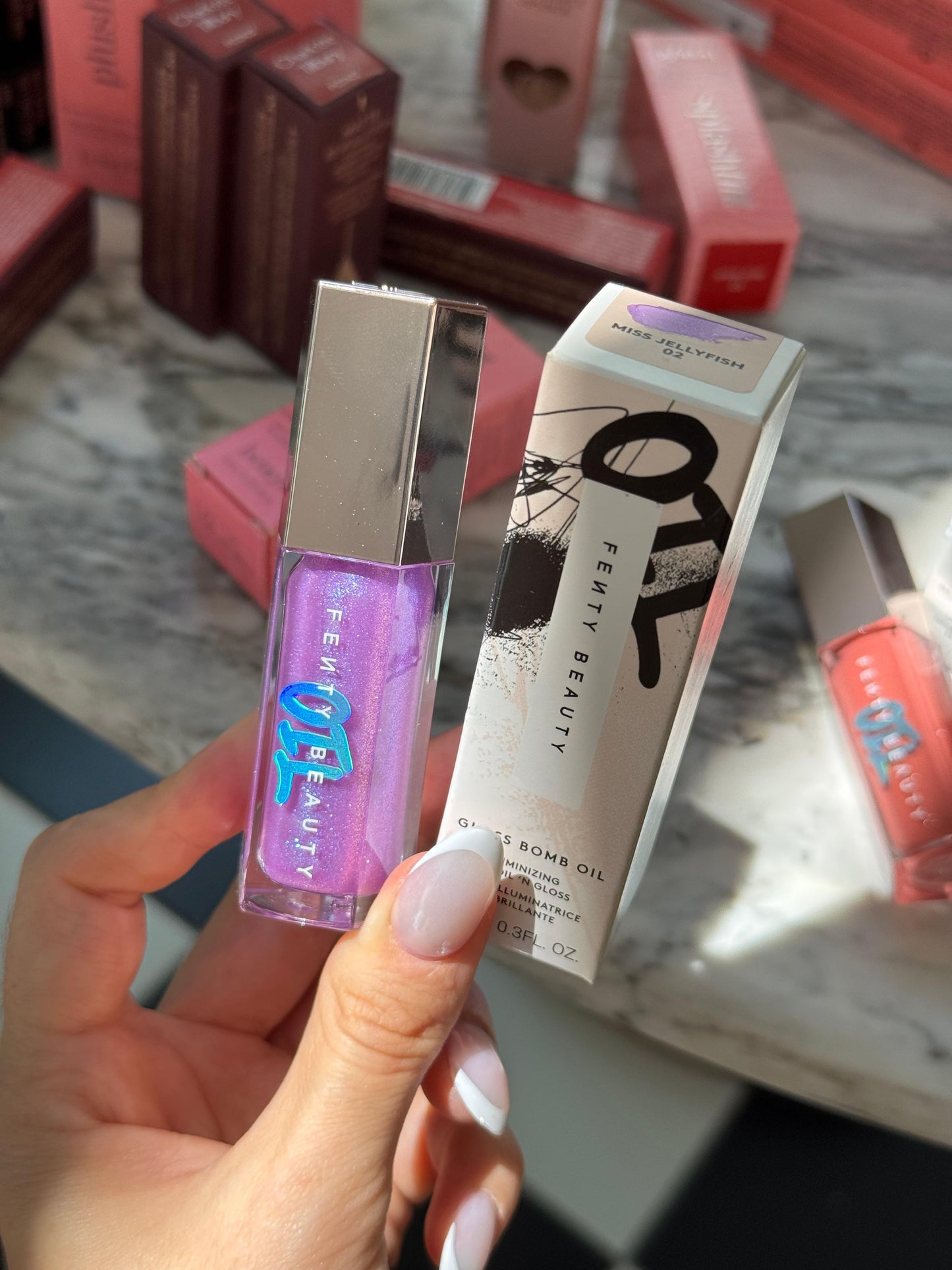 FENTY Gloss Bomb Oil Luminizing Lip Oil ‘N Gloss (02)