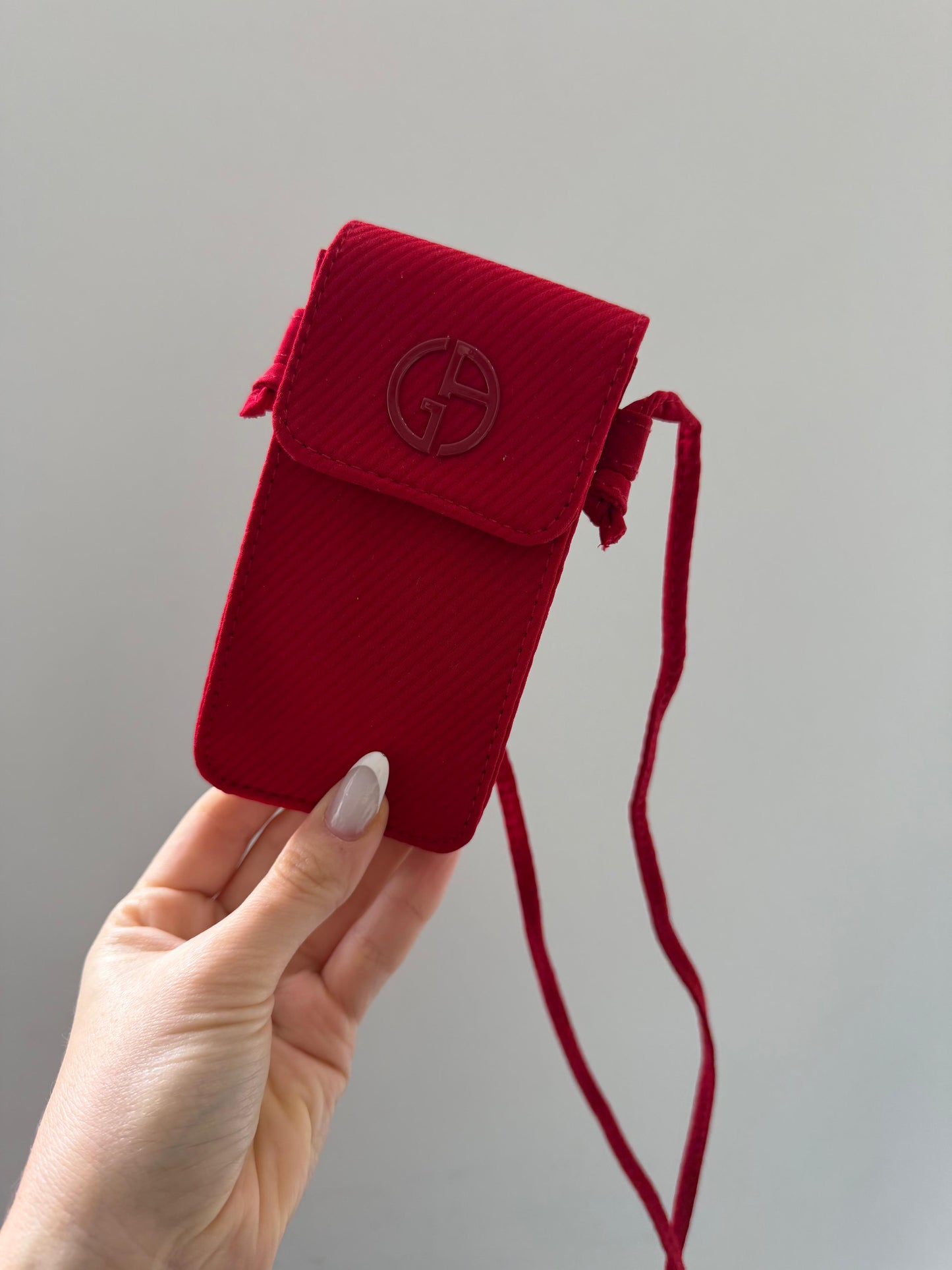 ARMANI Lip Maestro/Lip Power Red Vanity Pouch Gift