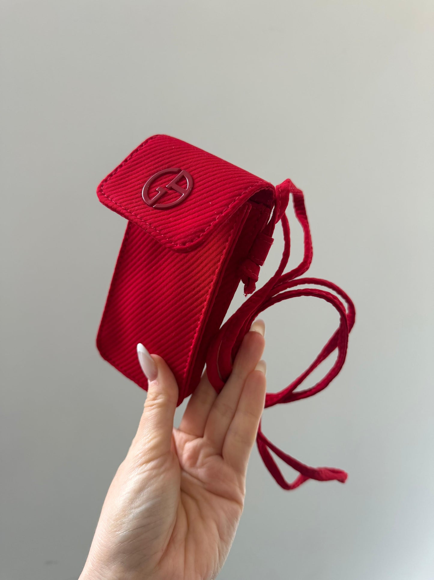 ARMANI Lip Maestro/Lip Power Red Vanity Pouch Gift