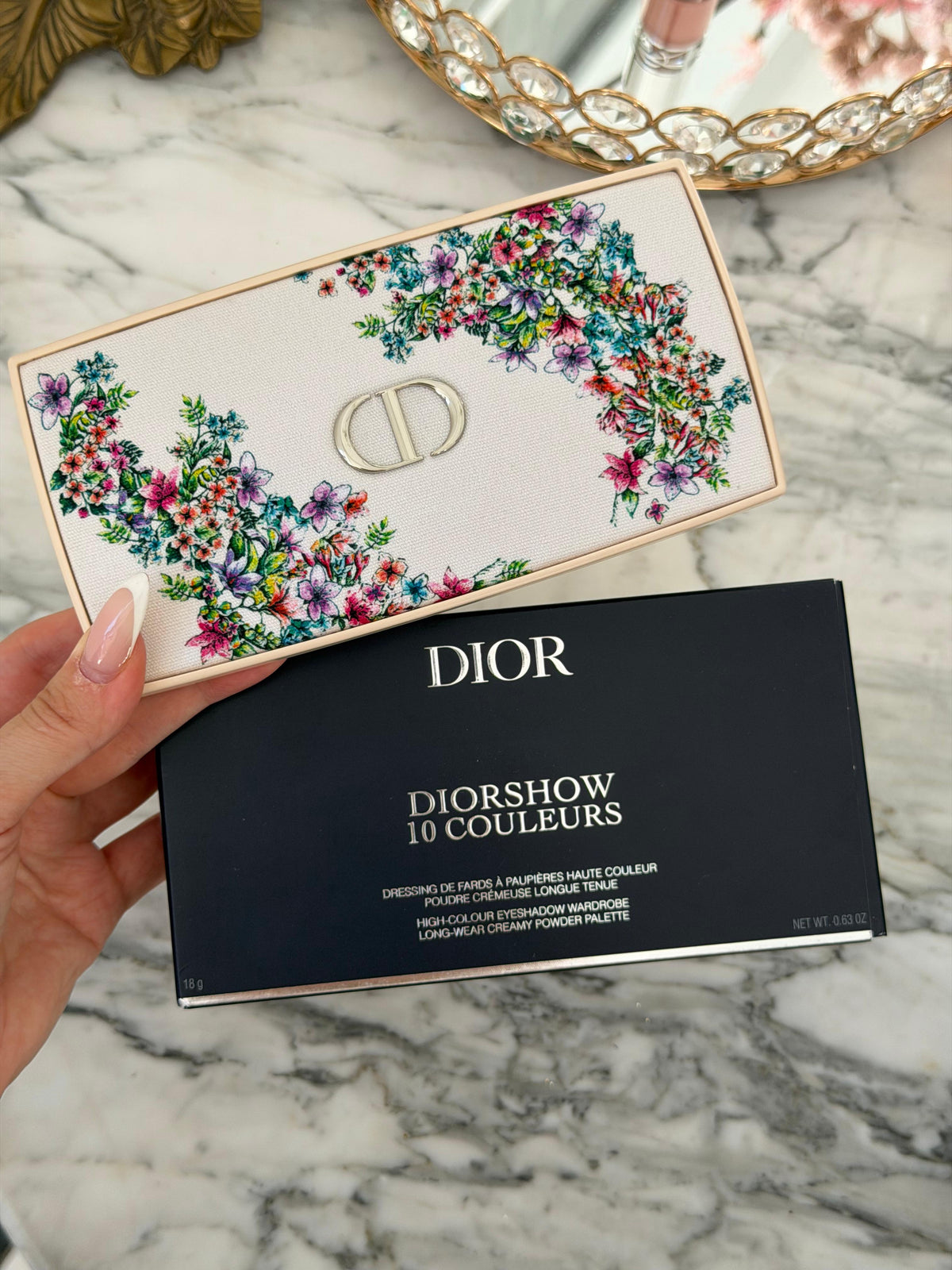 DIOR Diorshow 10 Couleurs Blooming Boudoir Limited Edition
Eye Palette - 10 Eyeshadows - High Color And Long Wear