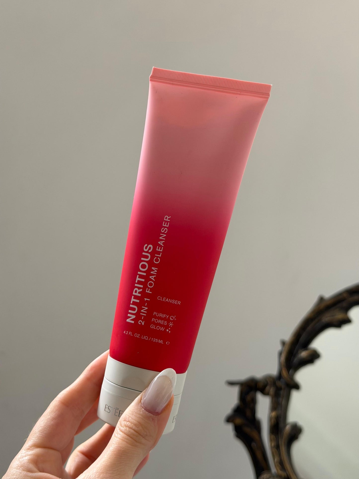 ESTEE LAUDER Nutritious 2-In-1 Foam Cleanser/Purifying Mask