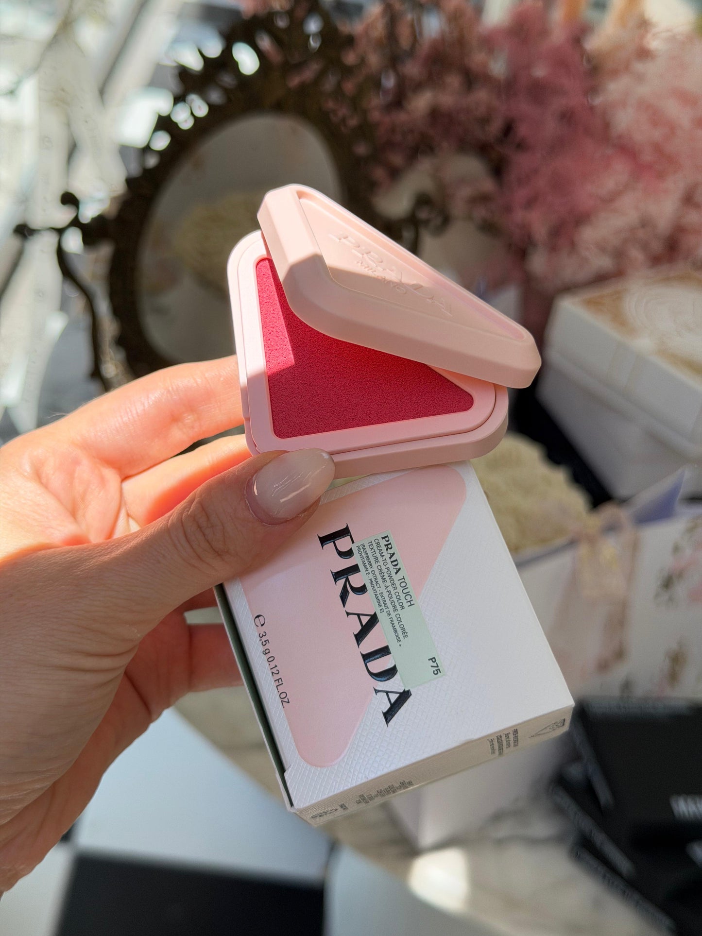 PRADA Touch Cream-To-Powder Color Blush - P75 Tulip