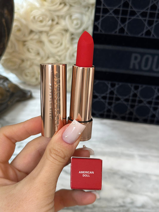 ANASTASIA BEVERLY HILLS Matte & Satin Lipstick - American Doll
Full-Pigment, Comfortable Wearability
