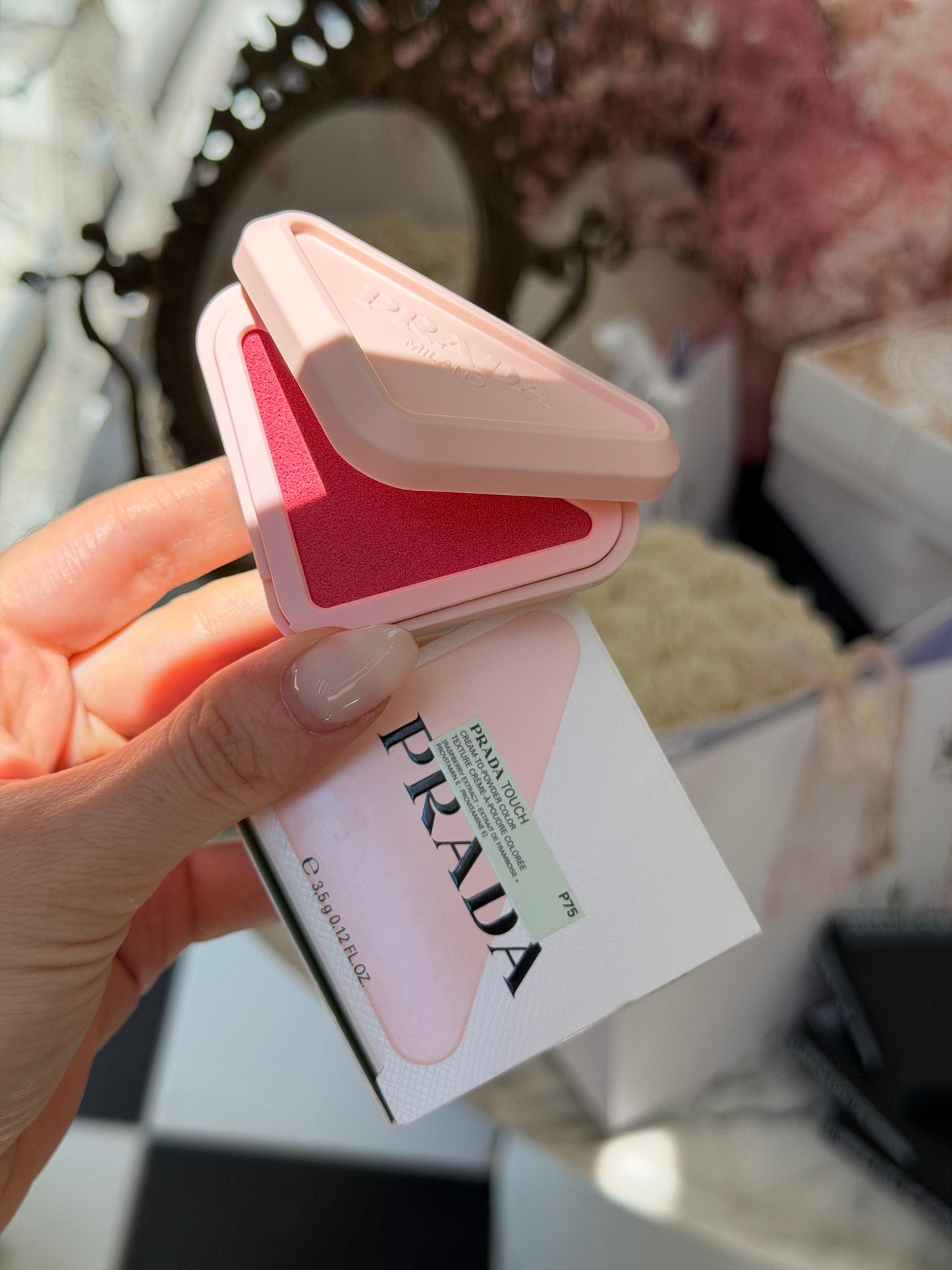 PRADA Touch Cream-To-Powder Color Blush - P75 Tulip