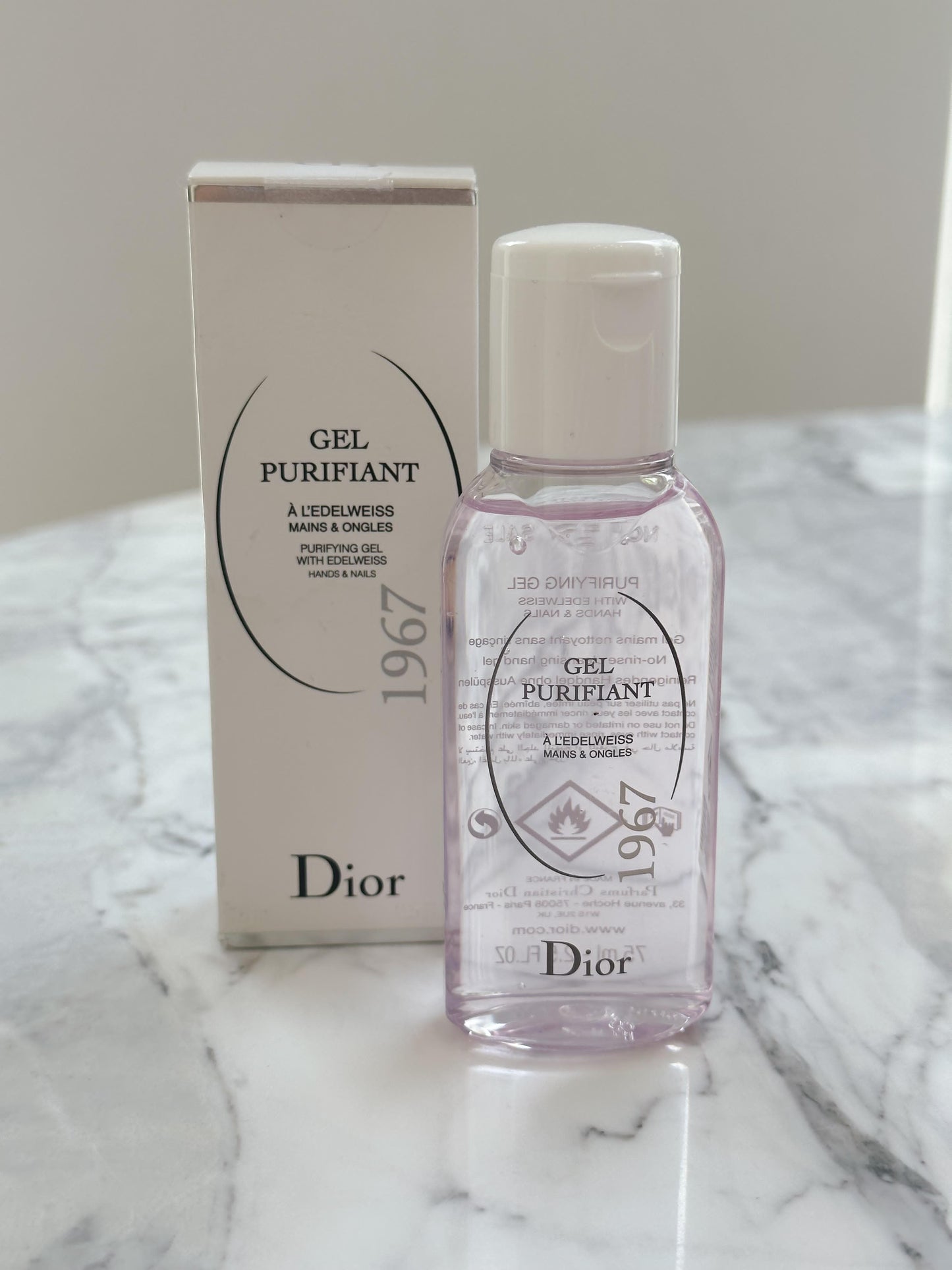 DIOR Purifying Gel With Edelweiss Hand & Nails