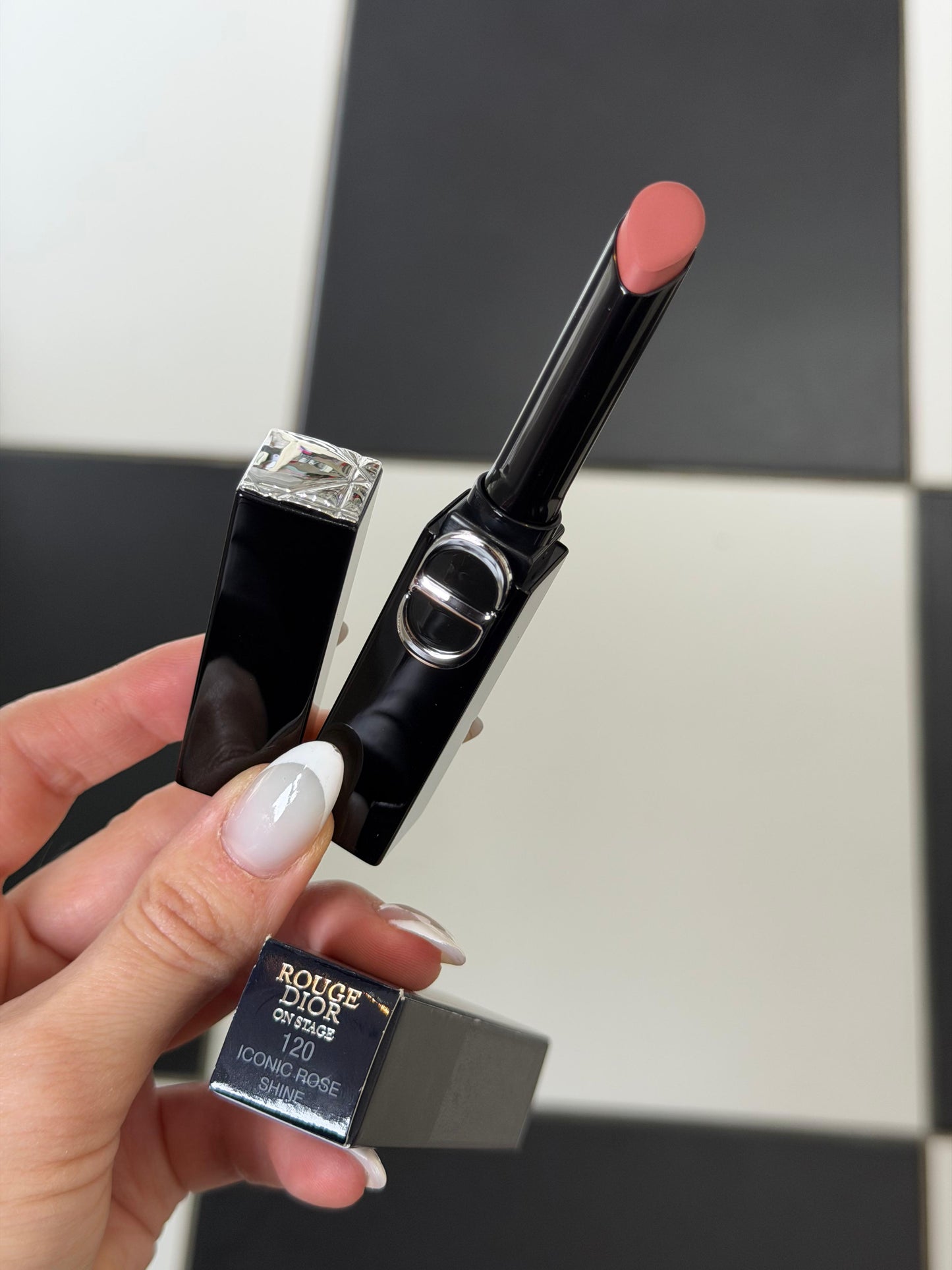 DIOR On Stage Coated Shine Lipstick (120) - Ultra Wear, Intense Comfort