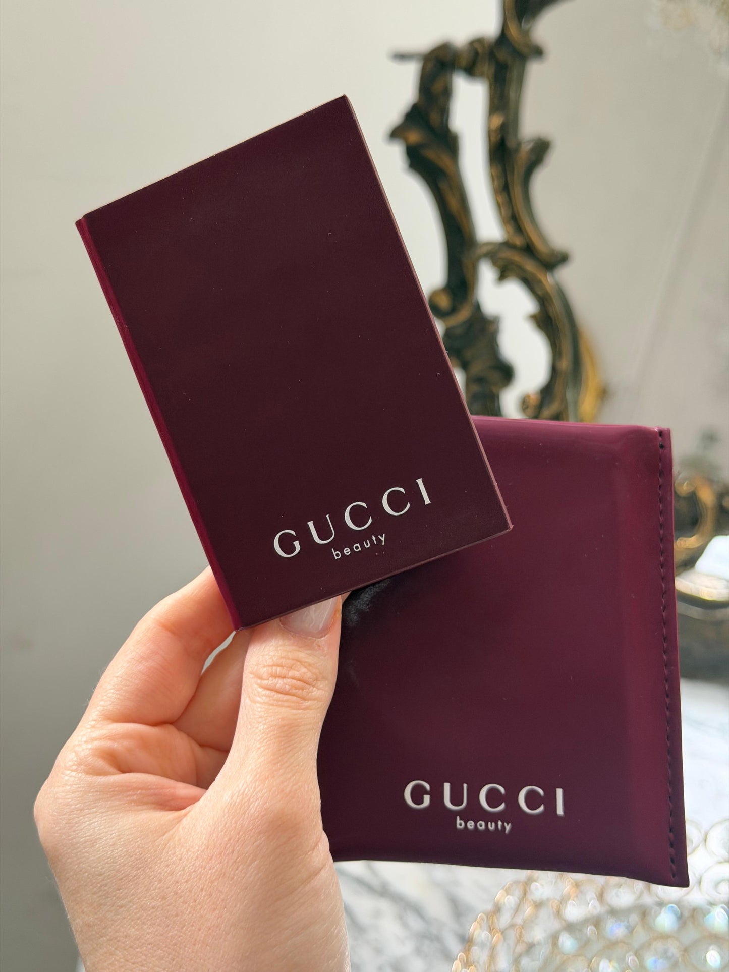 GUCCI Beauty Mirror Gift Pouch