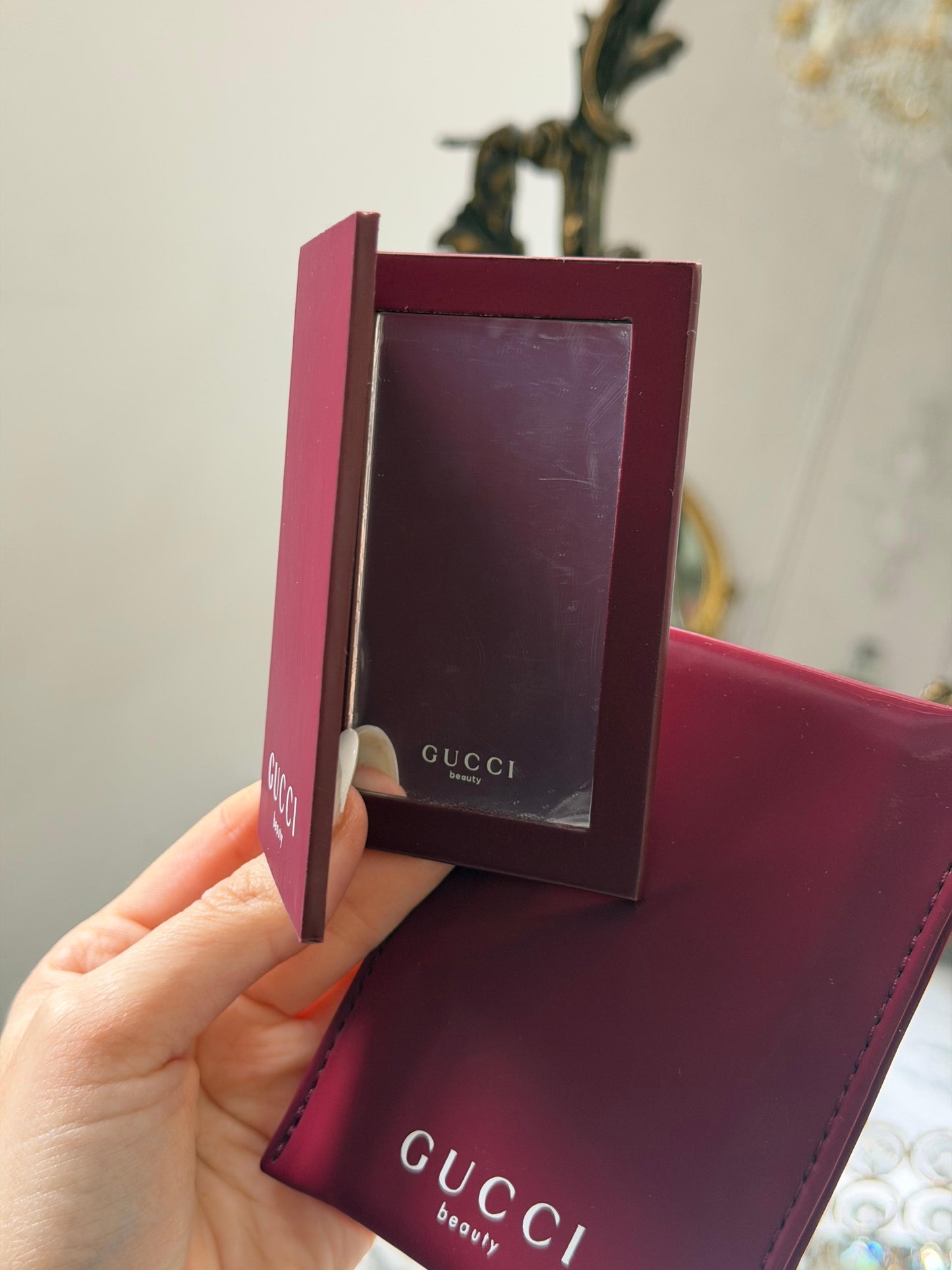 GUCCI Beauty Mirror Gift Pouch