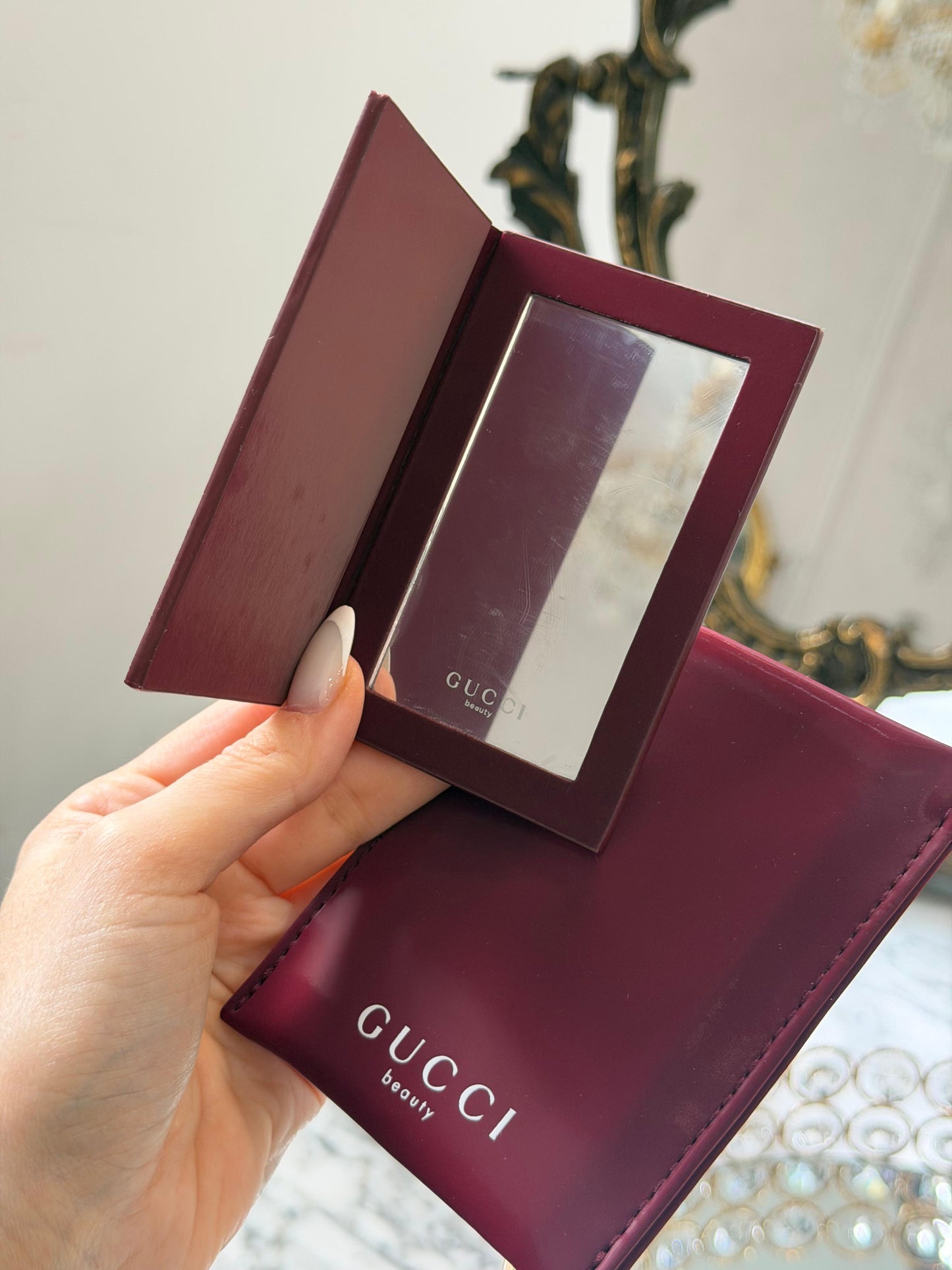GUCCI Beauty Mirror Gift Pouch