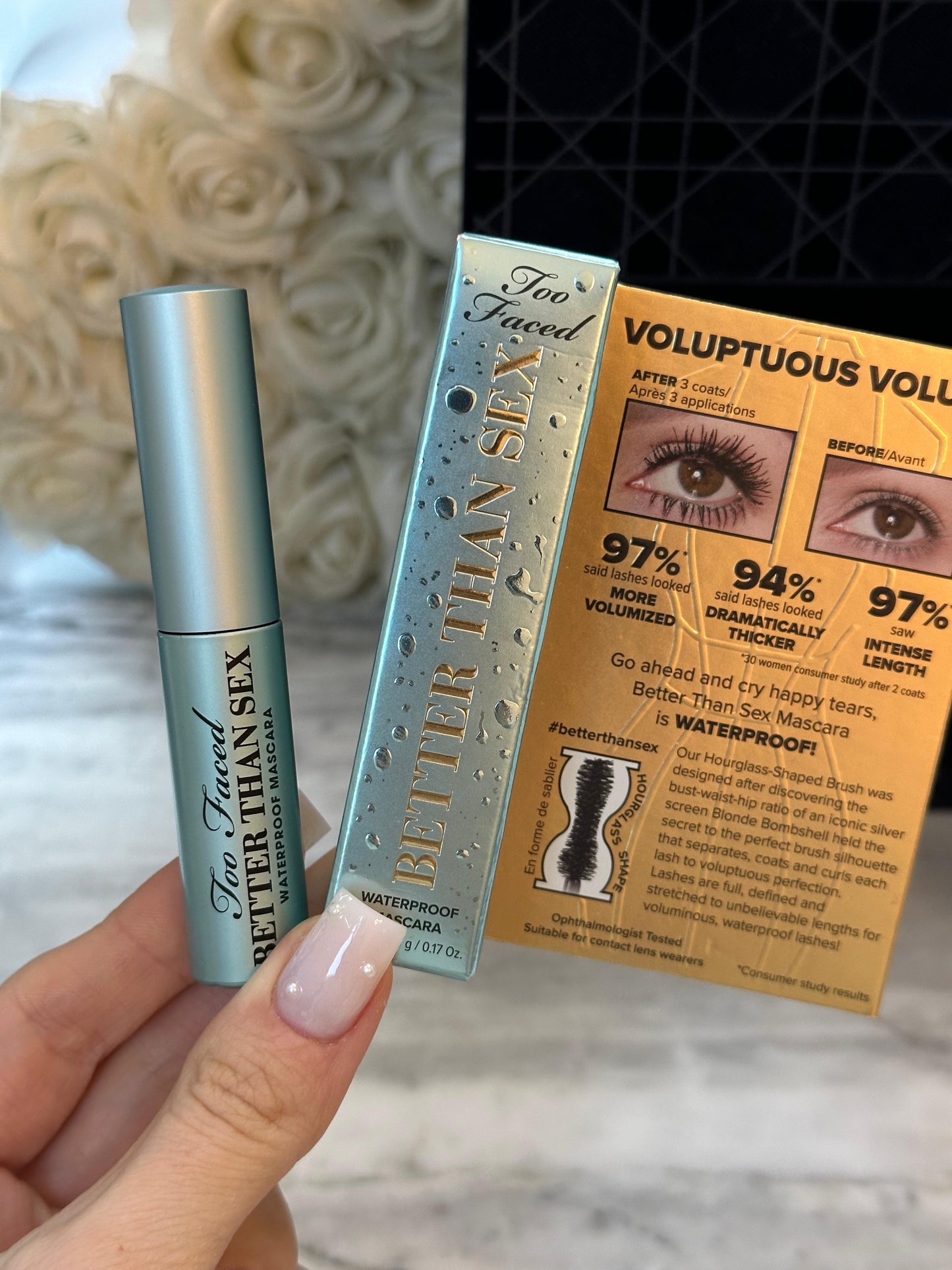 TOO FACED Better Than Sex Waterproof Mascara - Longer, Thicker Lashes