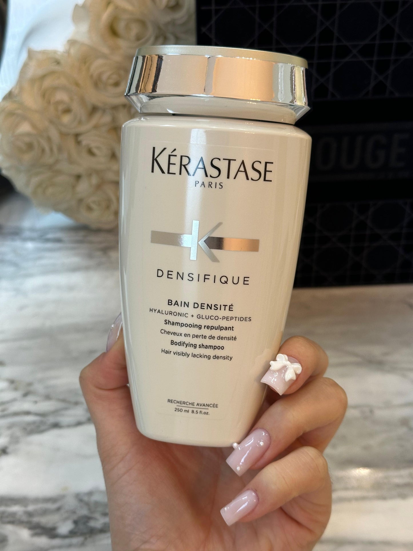 KÉRASTASE Densifique
Bain Densité Bodifying Shampoo
Hyaluronic Acid For Thinning Hair
