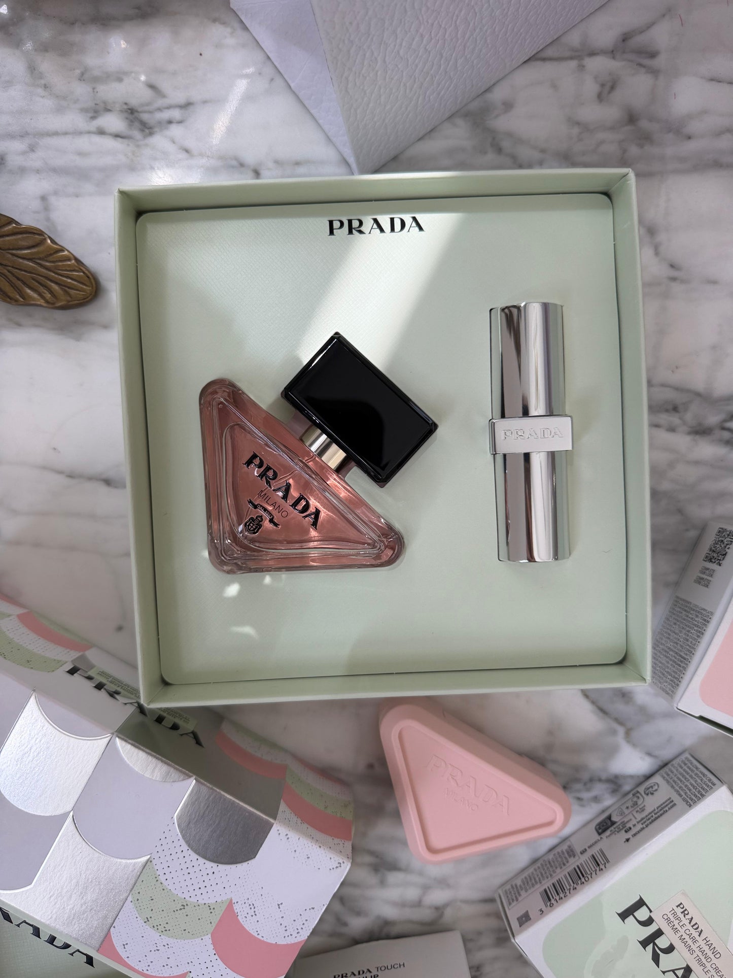 PRADA
Paradoxe Eau de Parfum And Lip Balm Gift Set