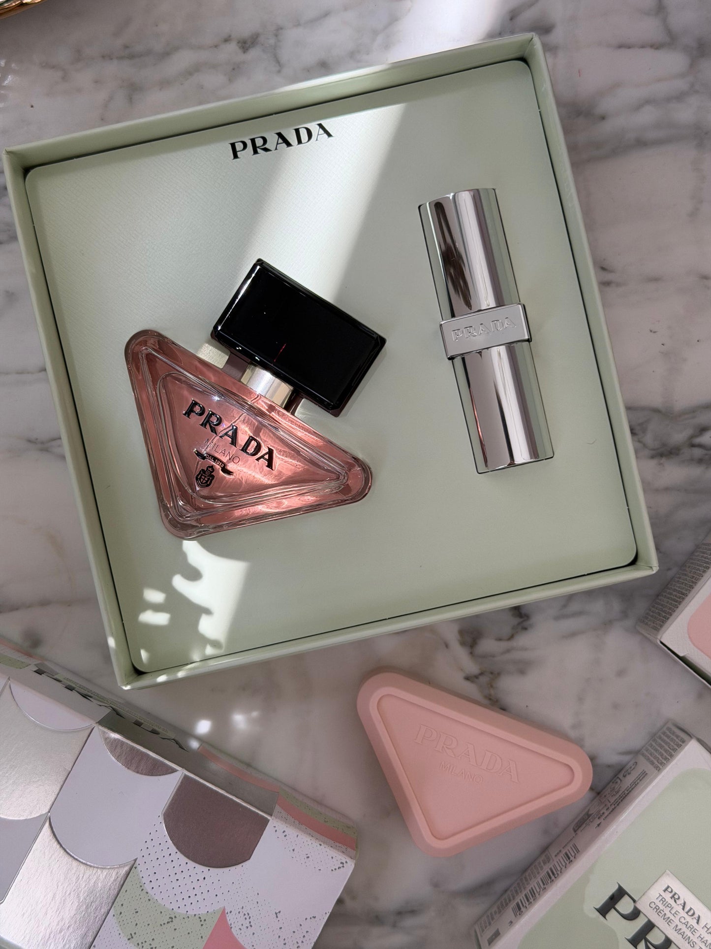 PRADA
Paradoxe Eau de Parfum And Lip Balm Gift Set