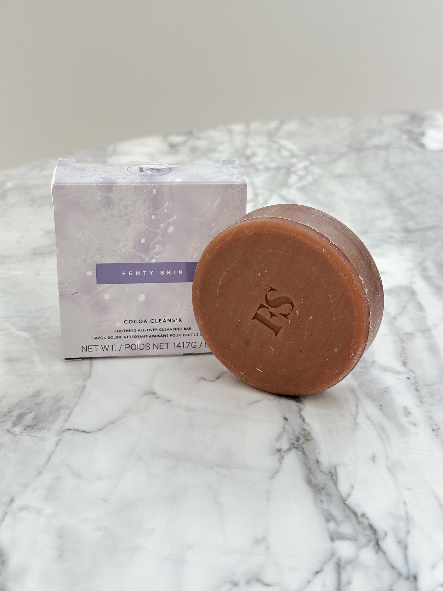 FENTY SKIN Cocoa Cleans'r Soothing All-Over Cleansing Bar With Coconut Oil + Shea Butter