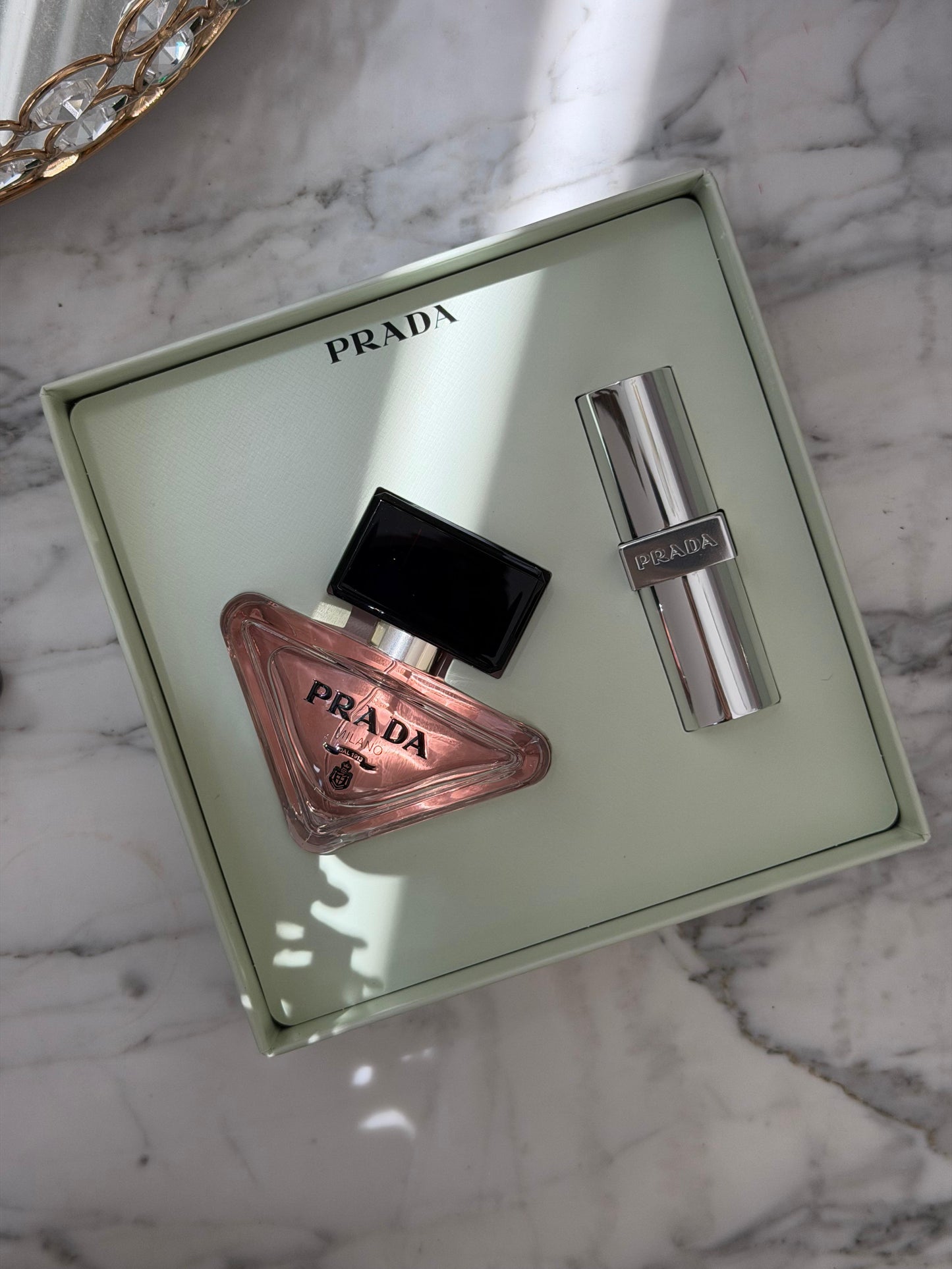 PRADA
Paradoxe Eau de Parfum And Lip Balm Gift Set