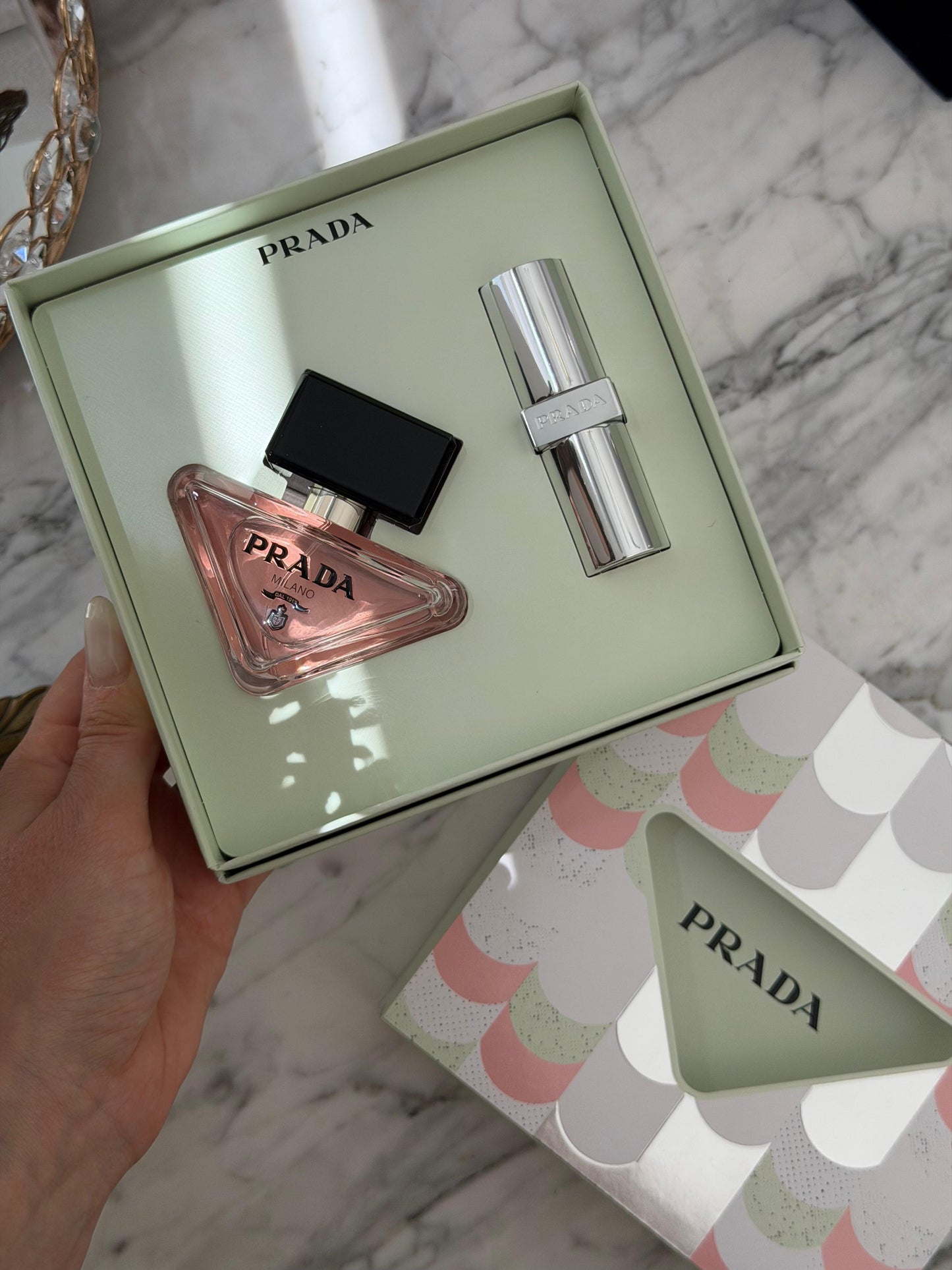 PRADA
Paradoxe Eau de Parfum And Lip Balm Gift Set
