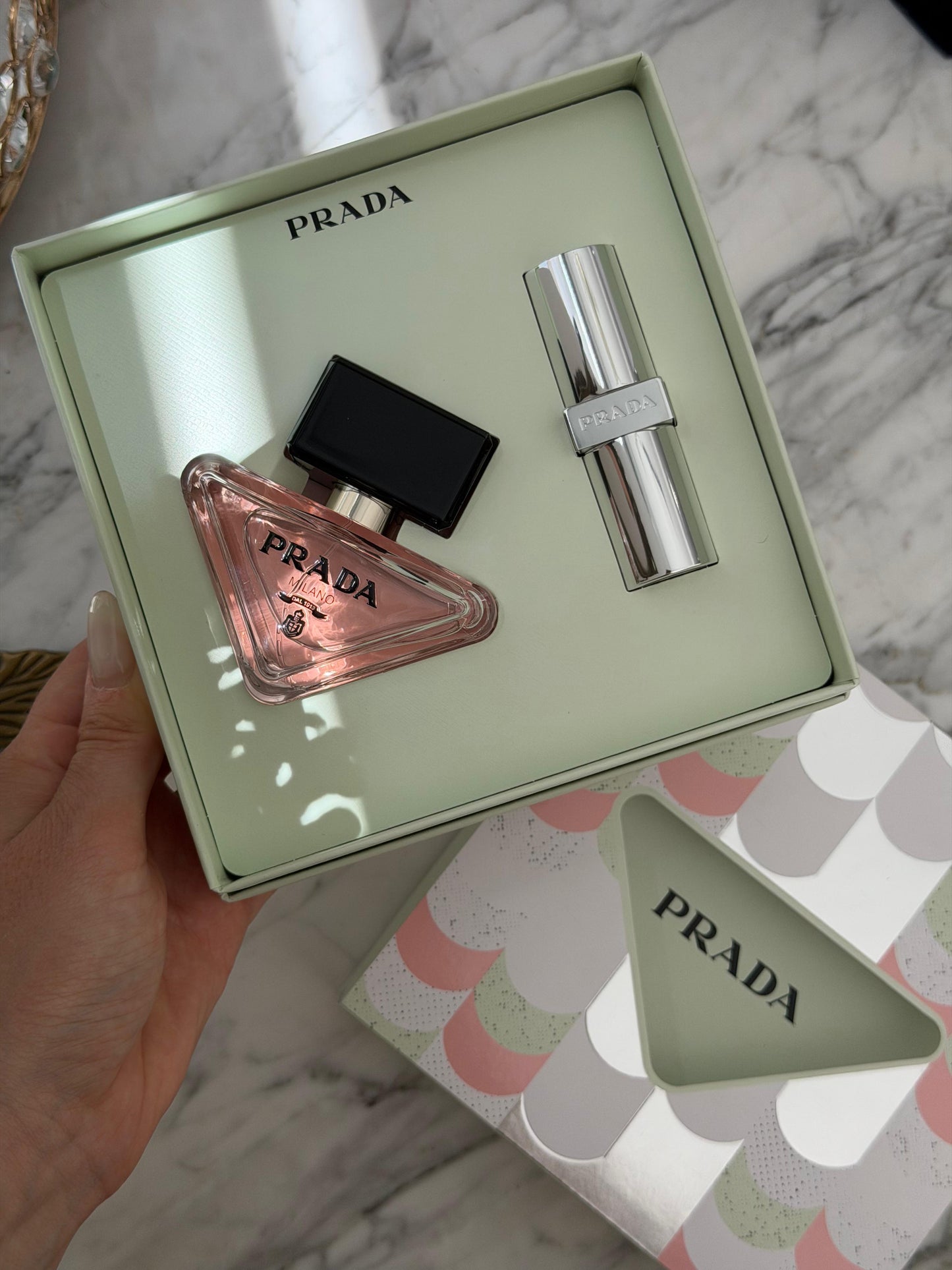 PRADA
Paradoxe Eau de Parfum And Lip Balm Gift Set