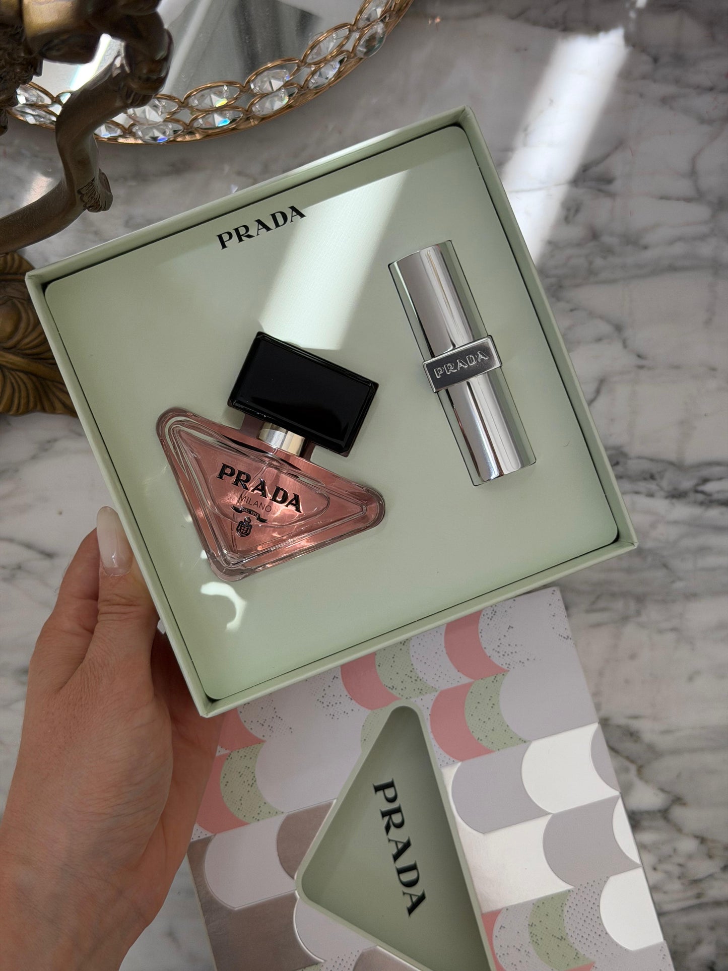 PRADA
Paradoxe Eau de Parfum And Lip Balm Gift Set