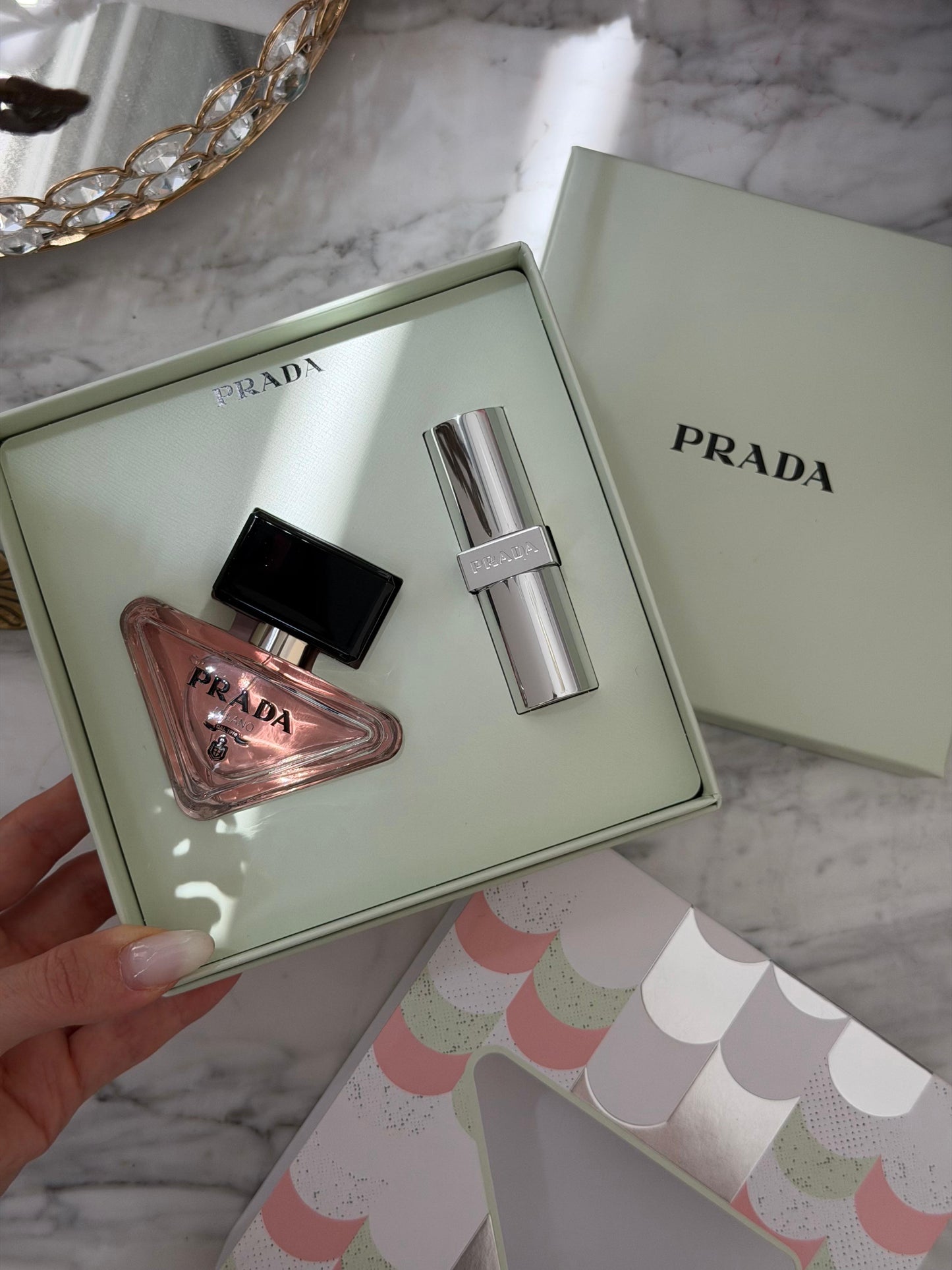 PRADA
Paradoxe Eau de Parfum And Lip Balm Gift Set