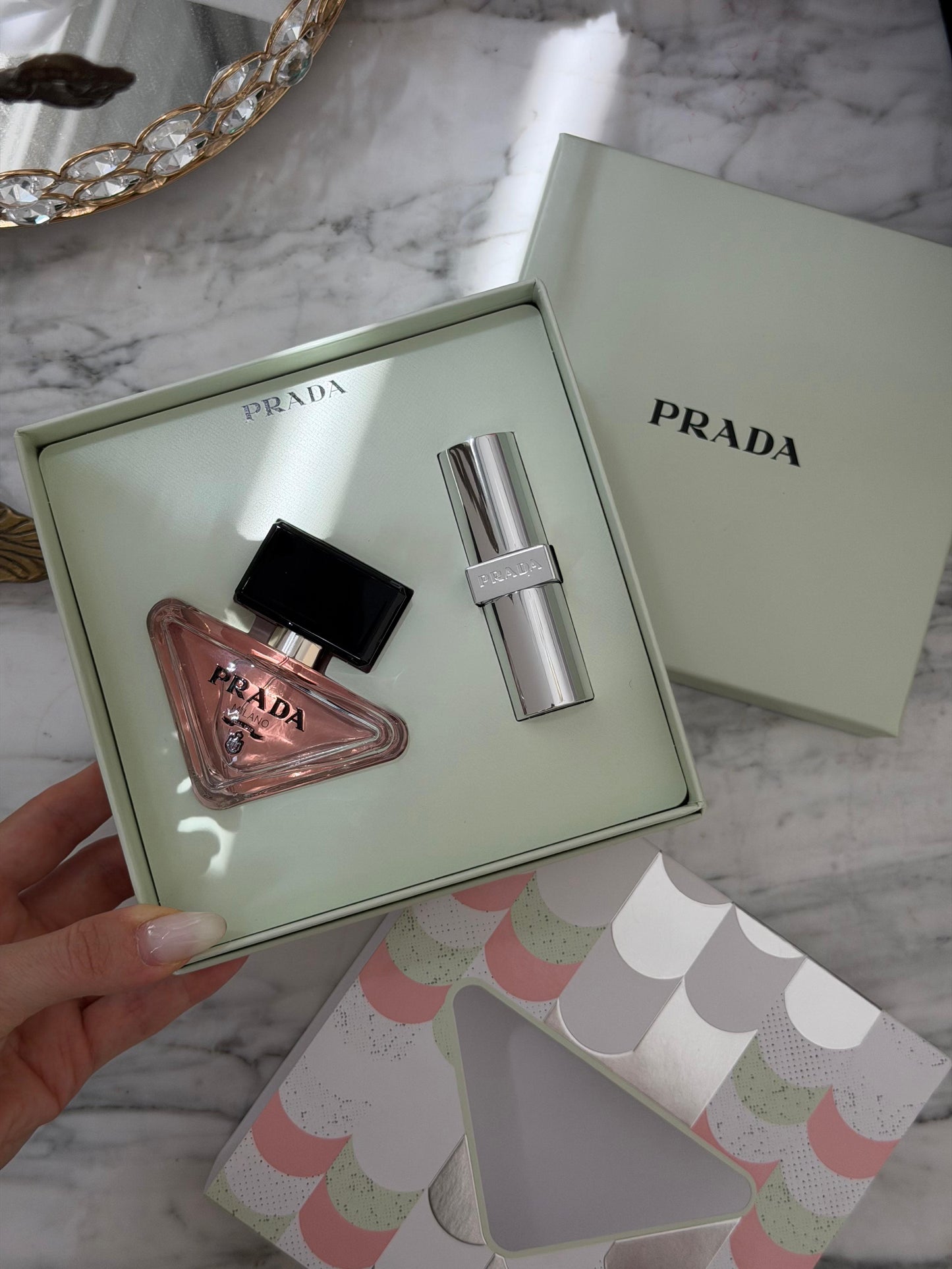 PRADA
Paradoxe Eau de Parfum And Lip Balm Gift Set