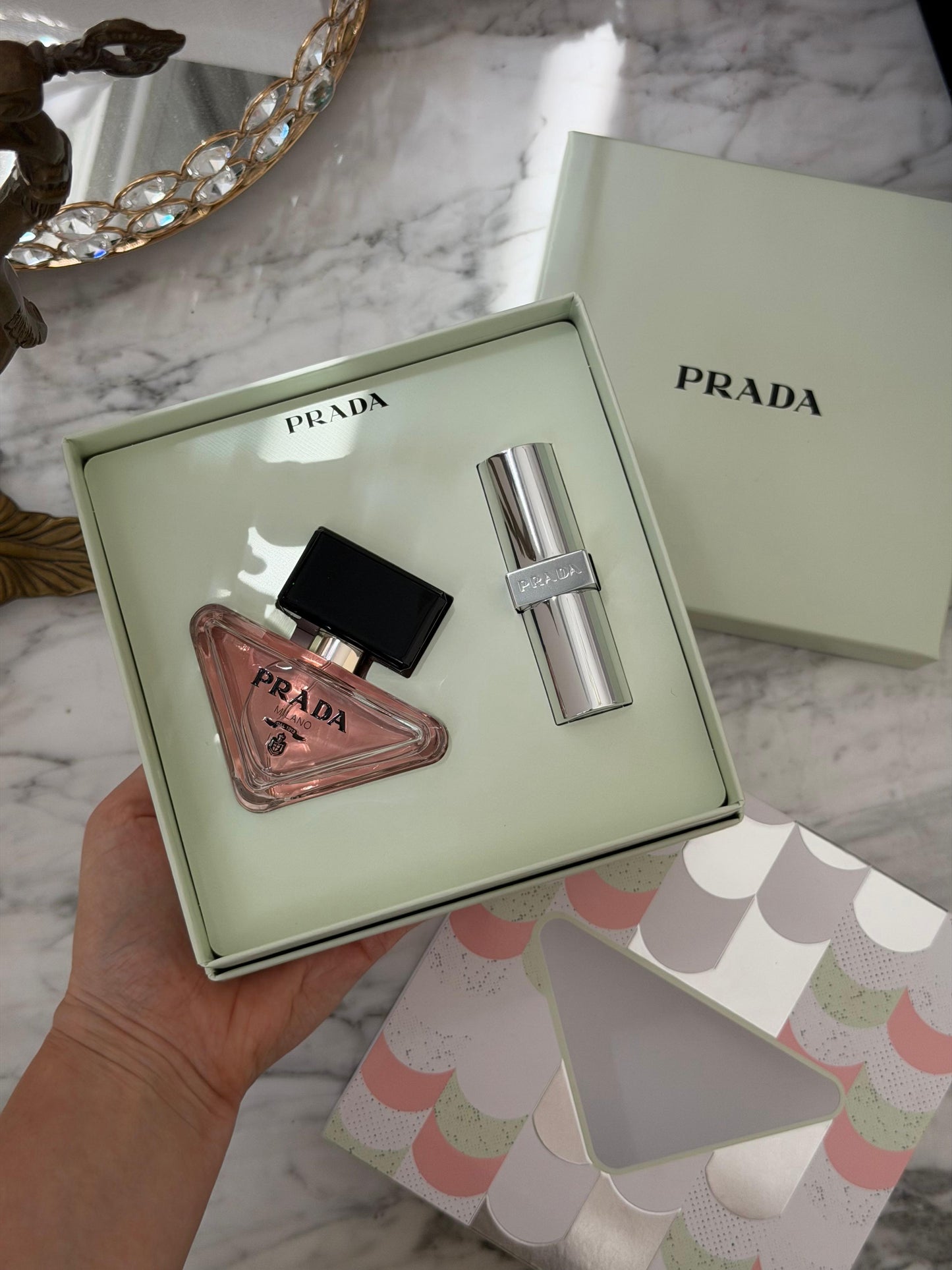 PRADA
Paradoxe Eau de Parfum And Lip Balm Gift Set