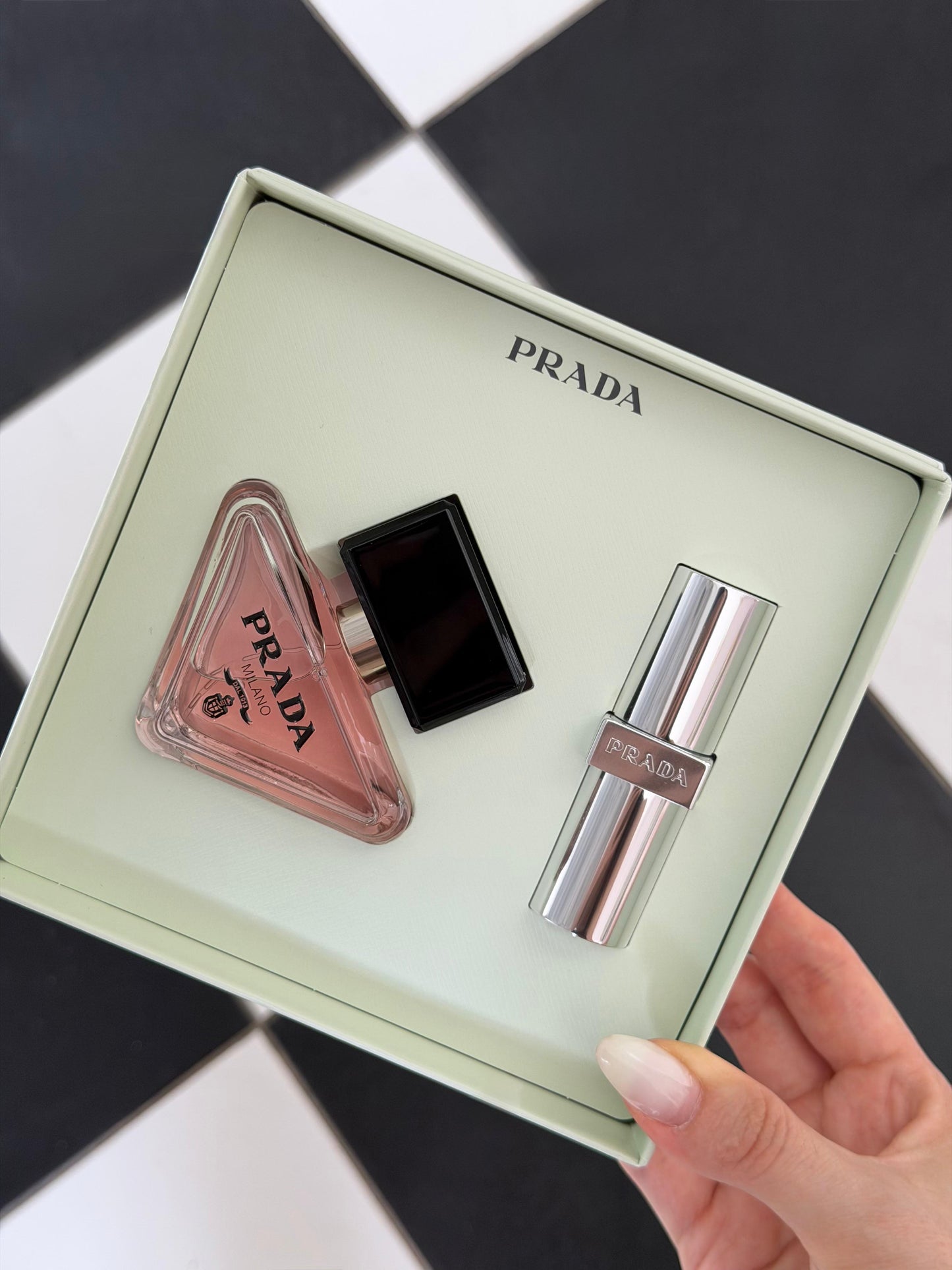 PRADA
Paradoxe Eau de Parfum And Lip Balm Gift Set
