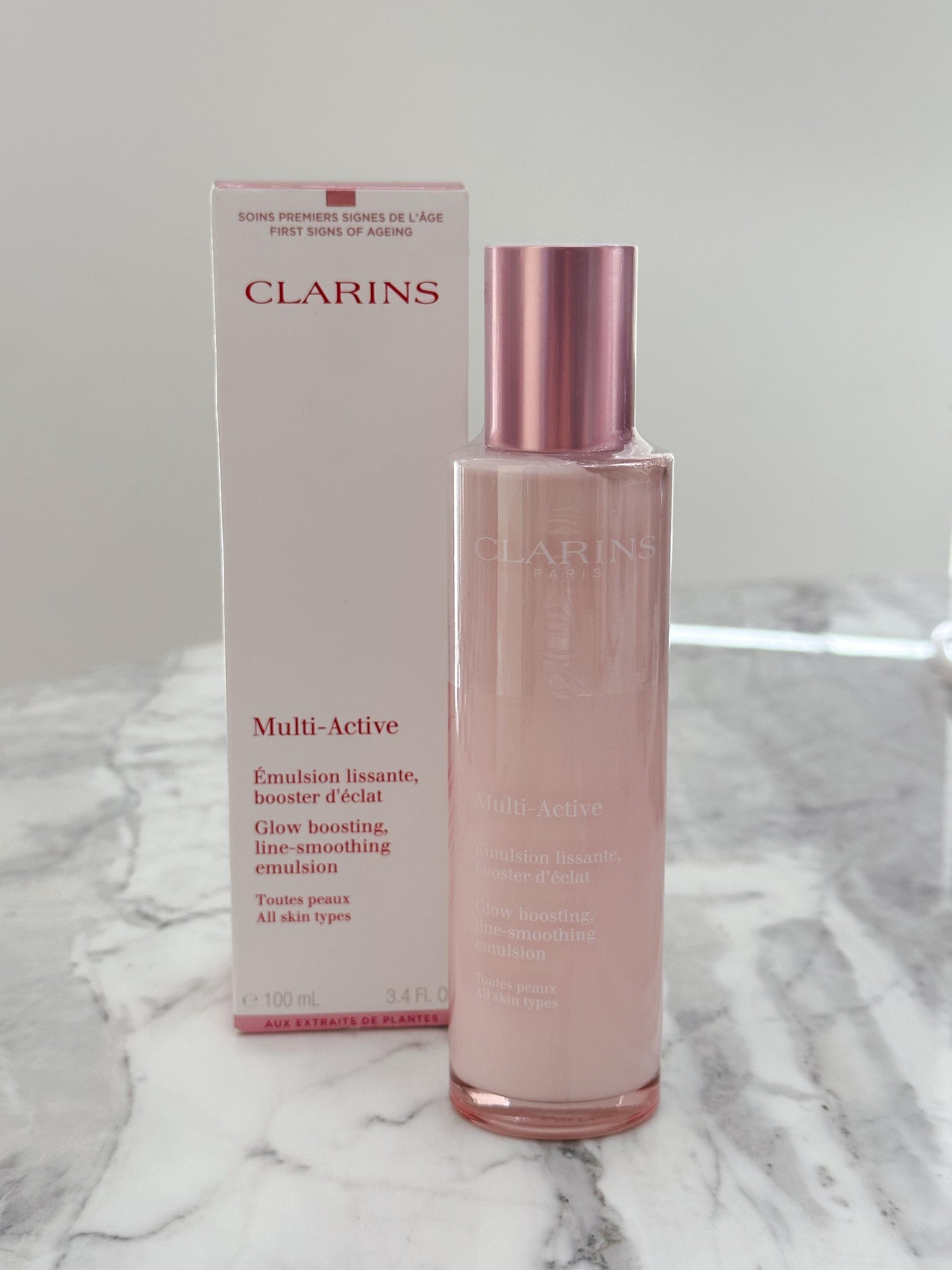 CLARINS Multi-Active Glow Boosting, Line-smoothing Emulsion