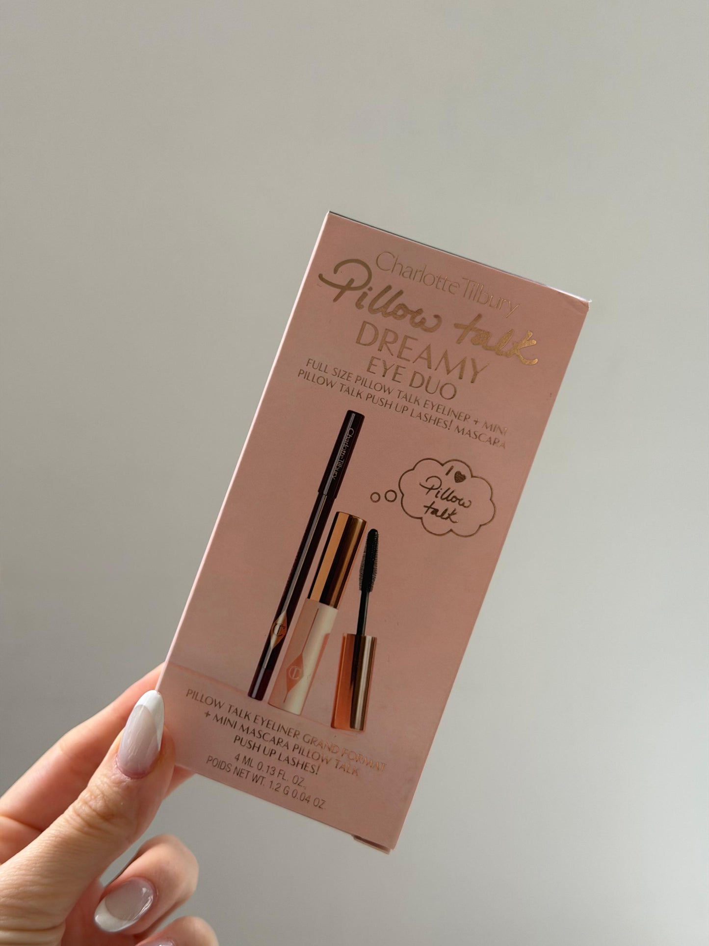 CHARLOTTE TILBURY Pillow Talk Dreamy Eye Duo
Full Size Pillow Talk Eyeliner + Mini Pillow Talk Push Up Lashes Mascara