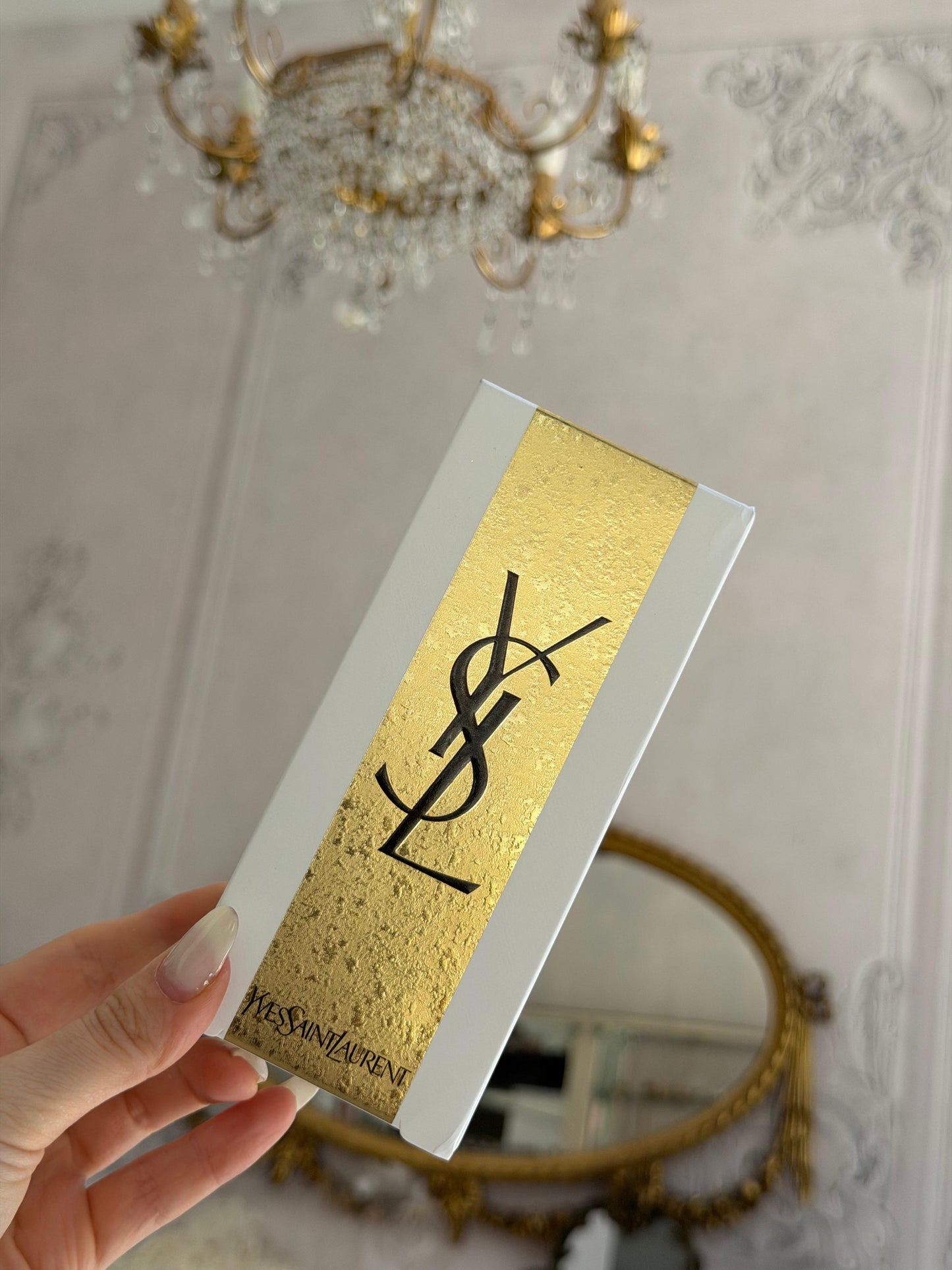YSL Gift Set Mascara Volume Effet Faux Cils + Mini Rouge Pur Couture N^1