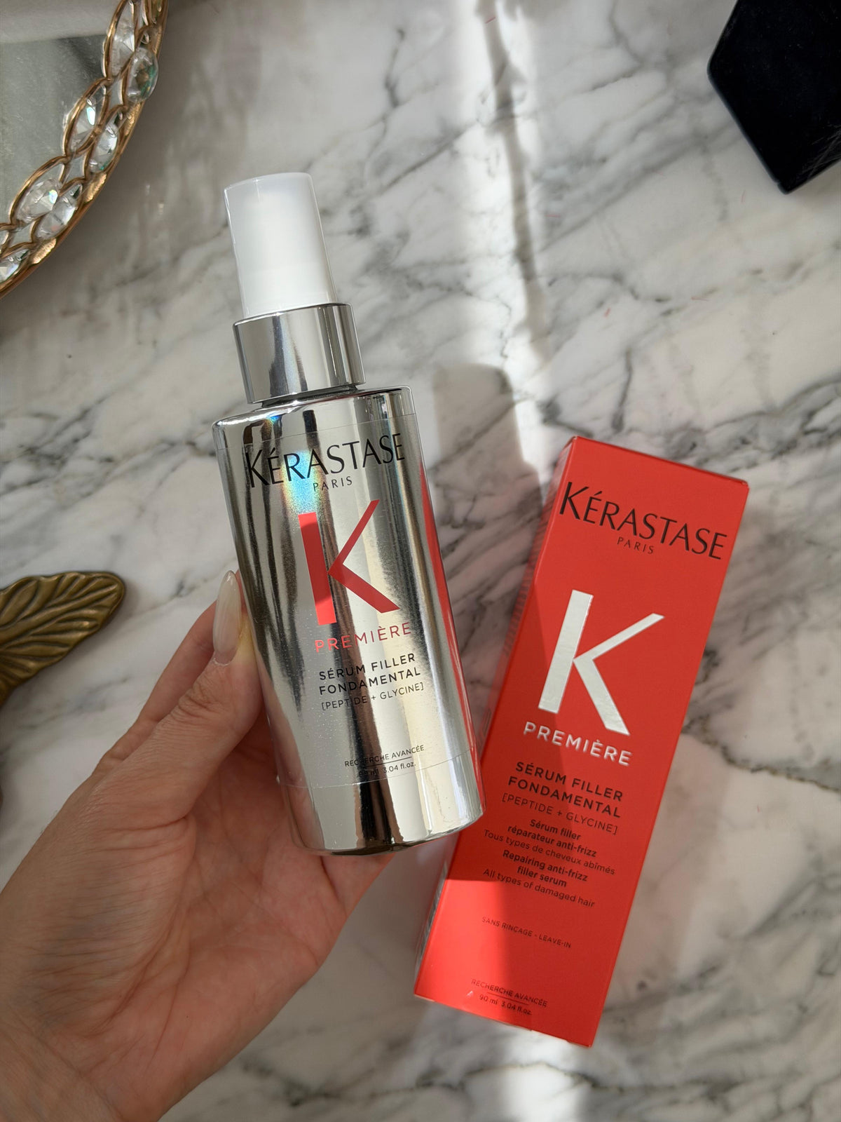 KÉRASTASE Première
Serum Filler Fondamental Repairing Anti-Frizz For All Types Of Damaged Hair