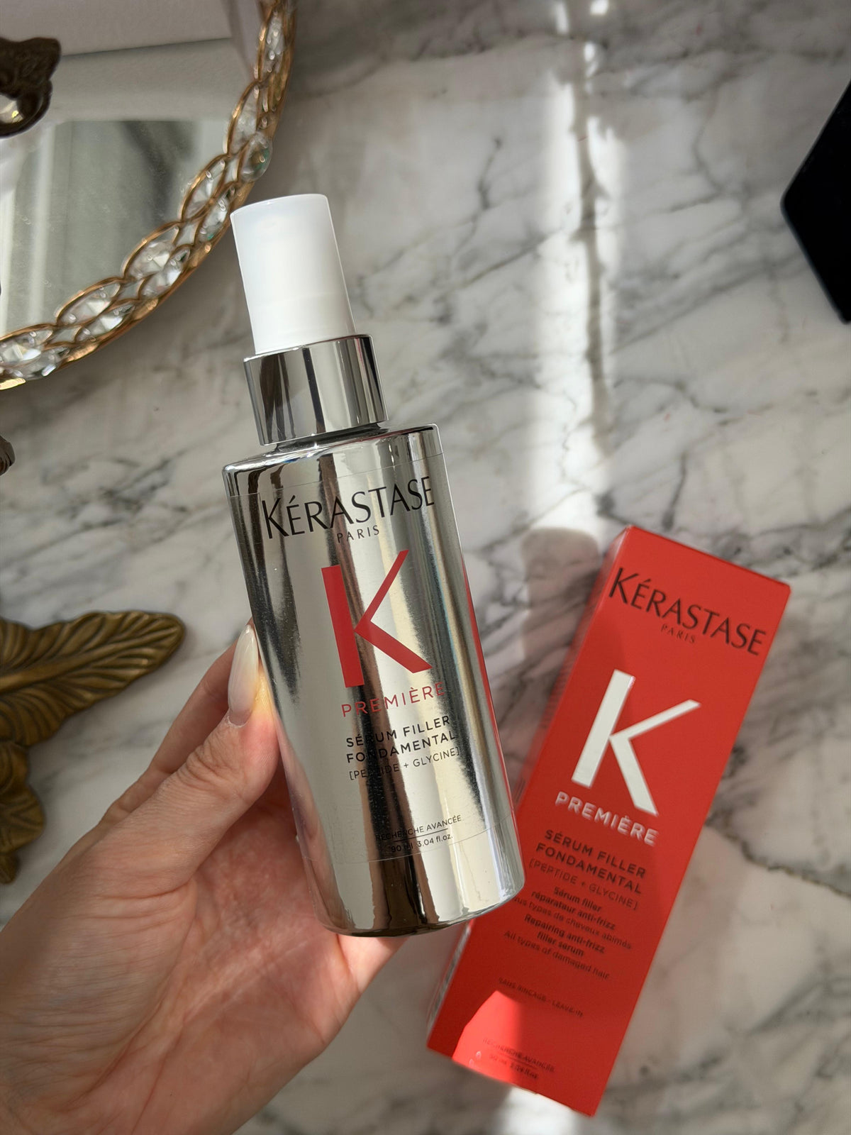 KÉRASTASE Première
Serum Filler Fondamental Repairing Anti-Frizz For All Types Of Damaged Hair