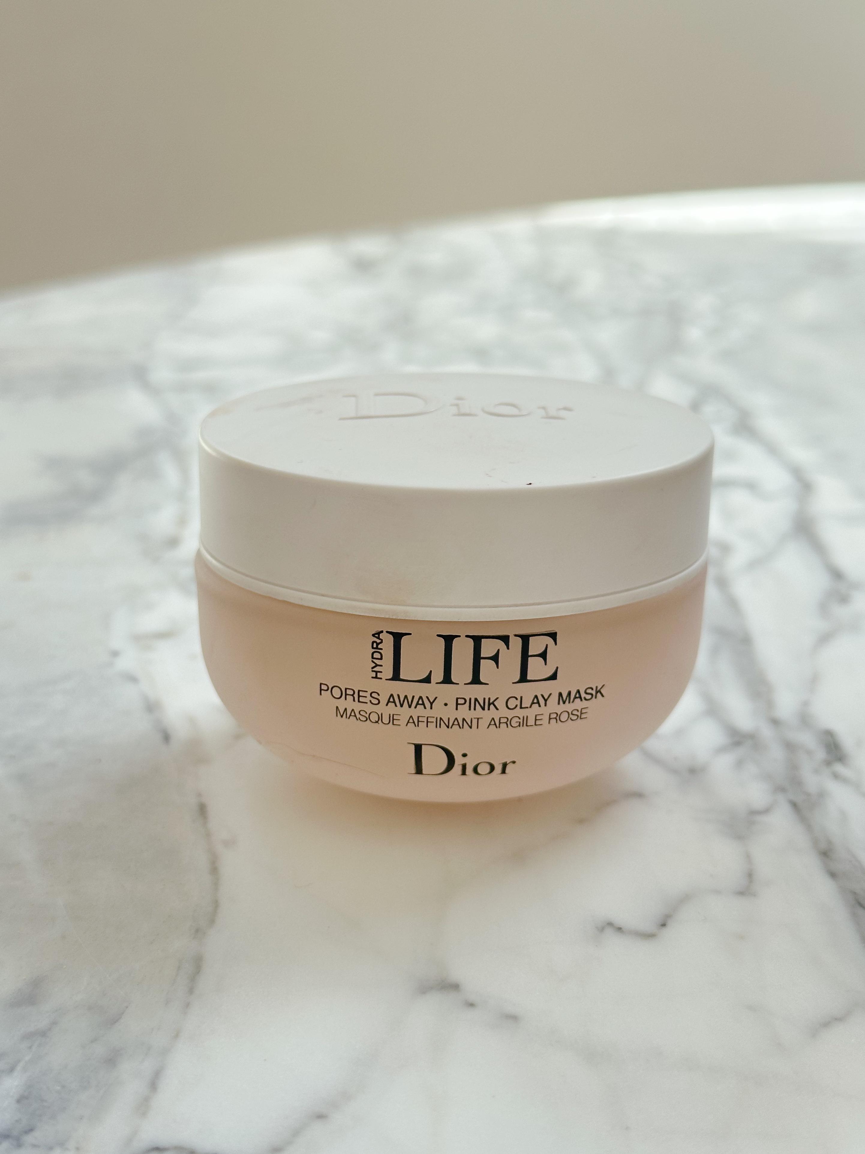 DIOR Hydra Life Pores away Pink Clay Mask Paris Parfumerie Cosmetique